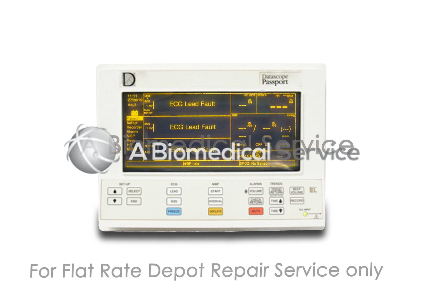 Datascope Passport EL Patient Monitor Repair Service Datascope