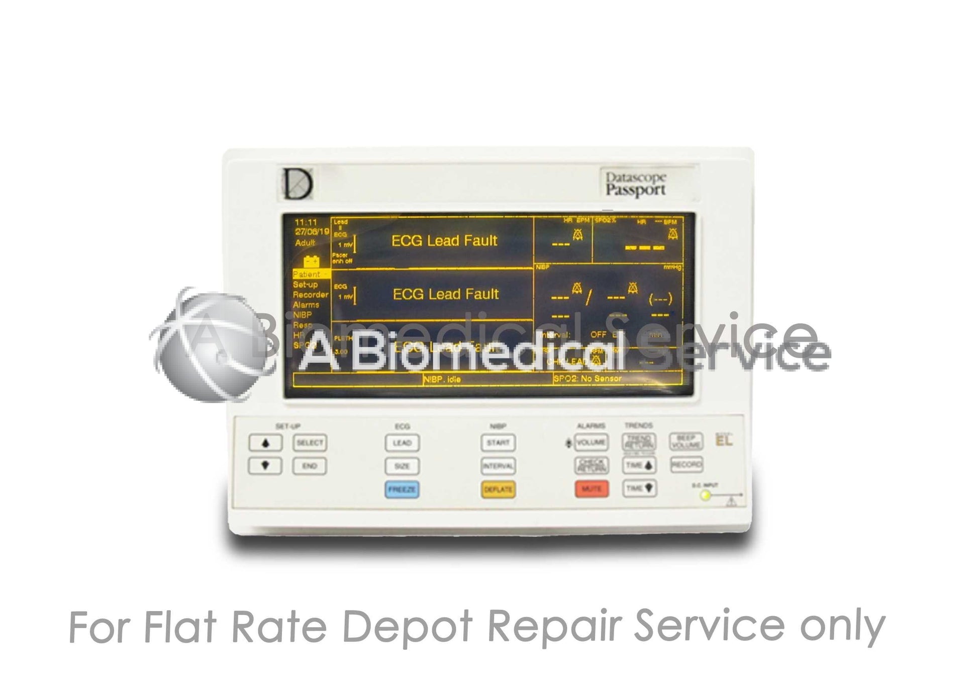 Datascope Passport EL Patient Monitor Repair Service Datascope