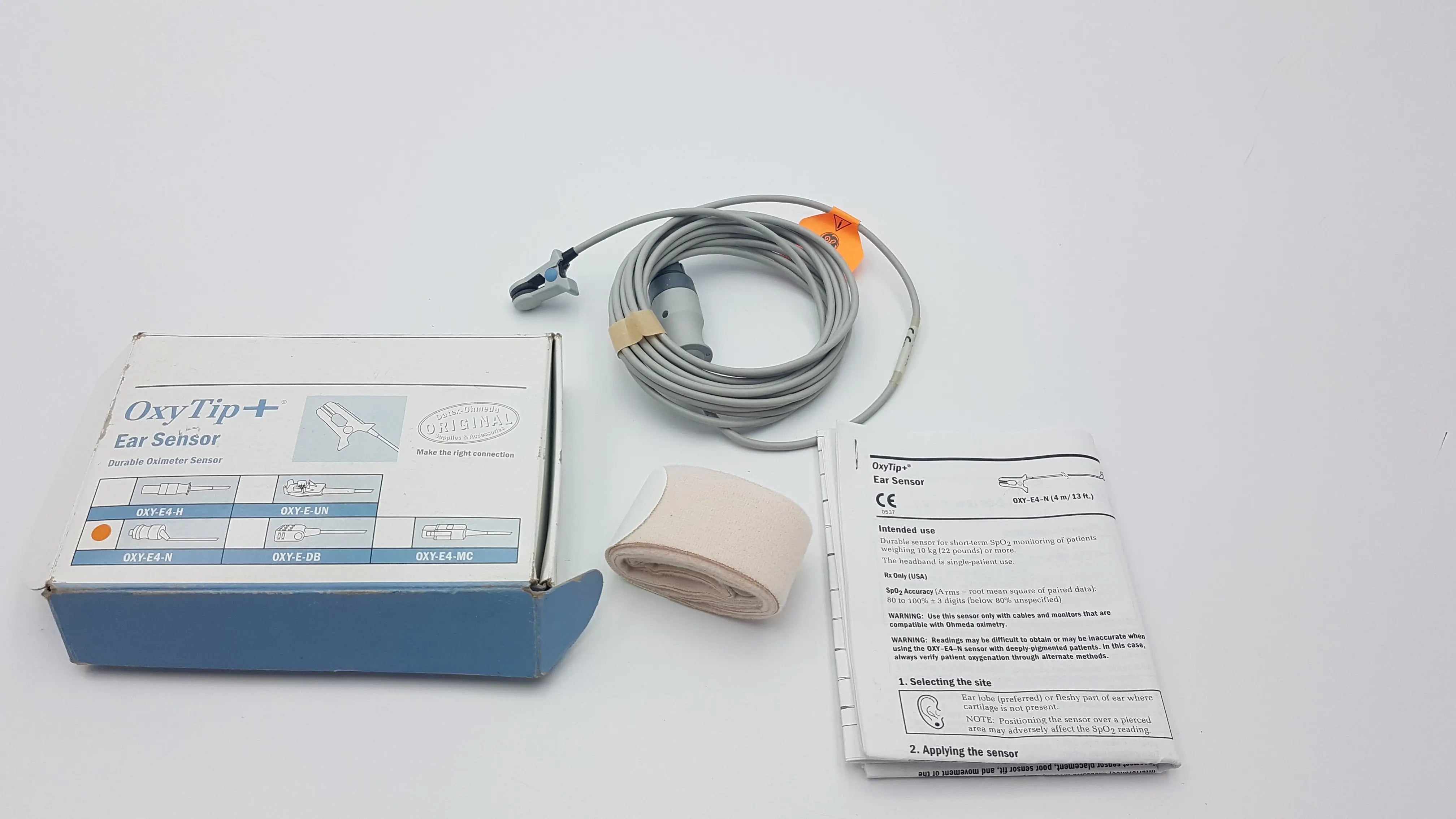 Load image into Gallery viewer, A Biomedical Service Datex- Ohmeda OxyTip Plus Ear Sensor OXY-E4-N 80.00