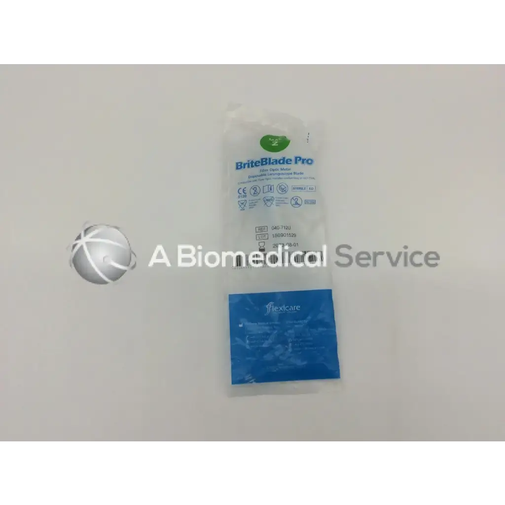 Load image into Gallery viewer, A Biomedical Service Flexicare BriteBlade Pro Single Use Fiber Optic MAC 2 | 040-712U 