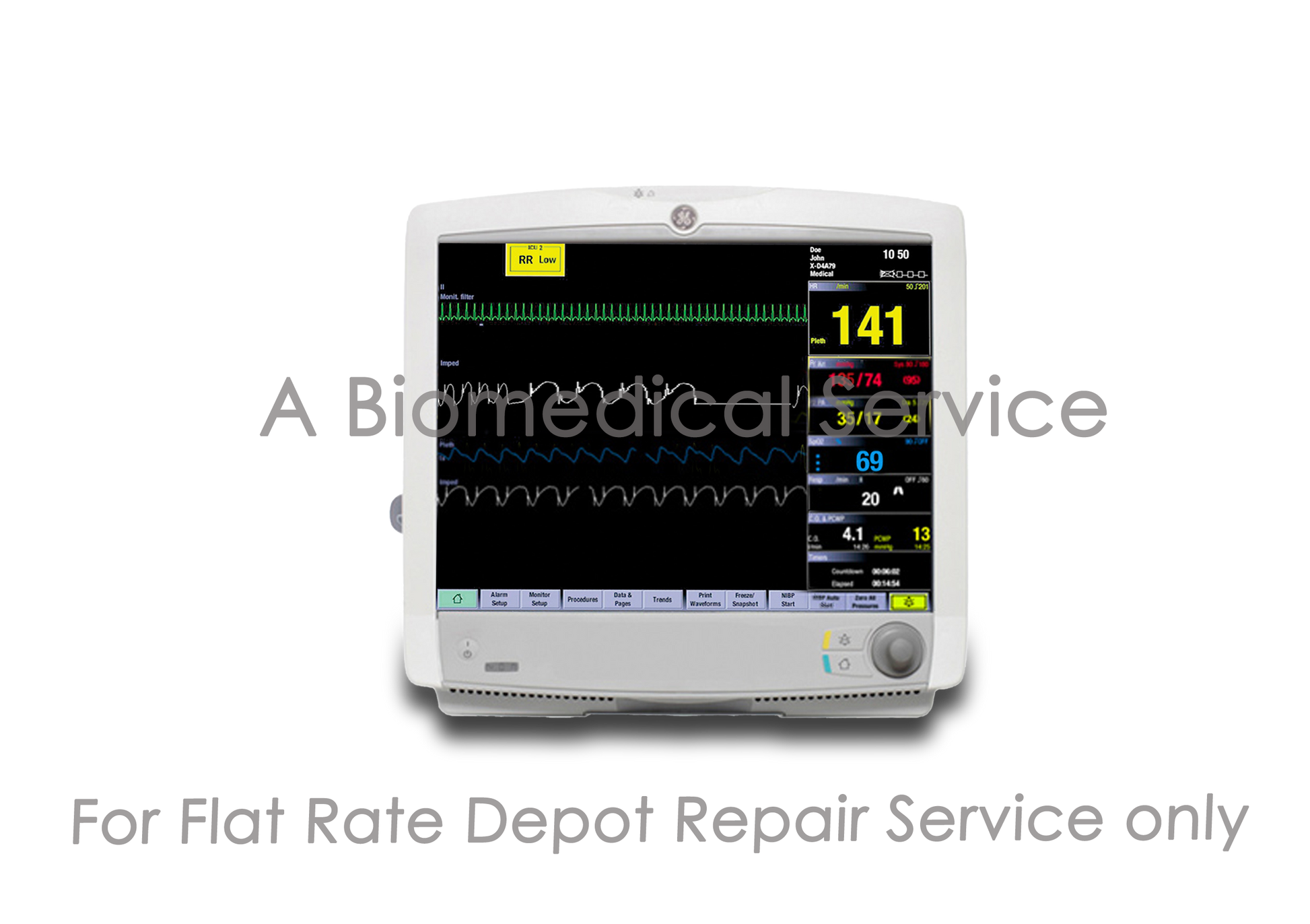 GE CARESCAPE B650 Patient Monitor Repair Service GE