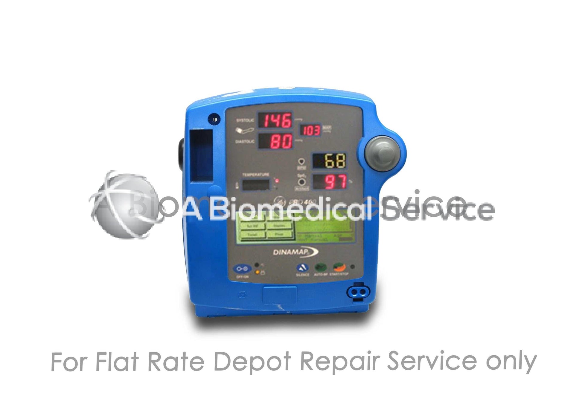 GE Critikon Dinamap Pro 400 V2 Vital Signs Monitor Repair Service GE