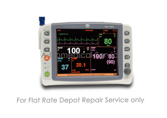 GE Dash 2500 Patient Monitor Repair Service GE