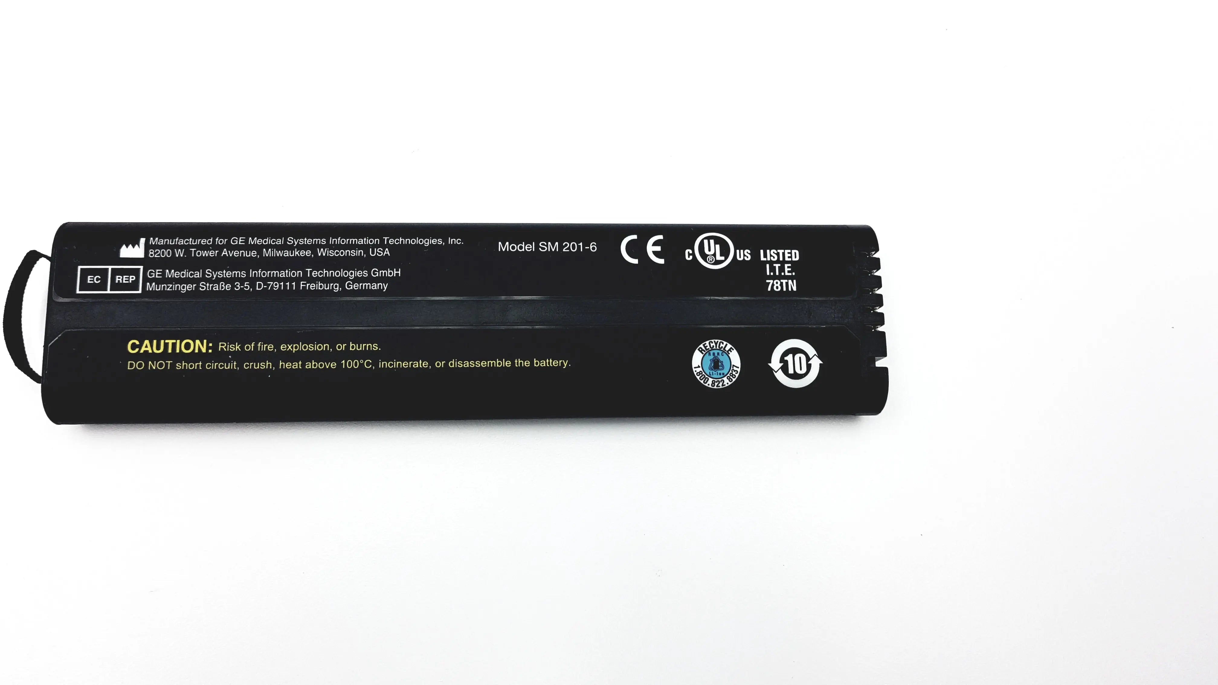 Load image into Gallery viewer, A Biomedical Service GE SM201-6 Rechargeable Lithium Battery Cell 110.00