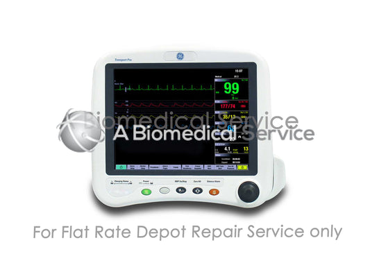 GE Transport Pro Patient Monitor (Requires PDM Module) Repair Service GE