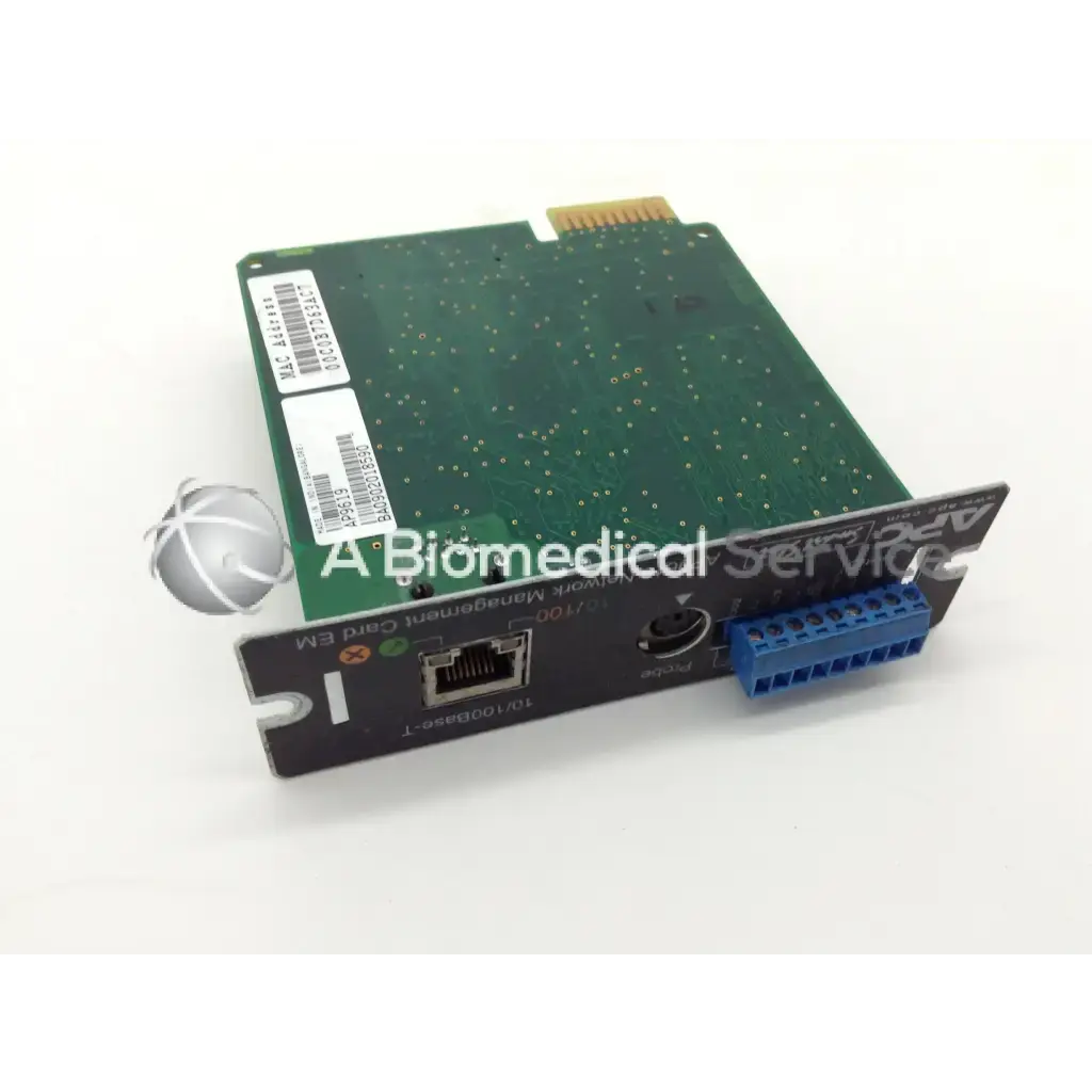 Load image into Gallery viewer, A Biomedical Service GENUINE APC Smart Slot AP9619 UPS Network Management Card 