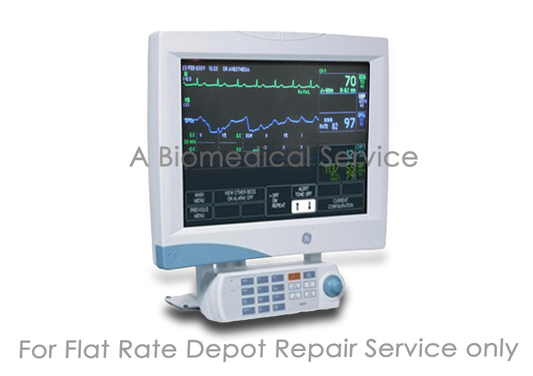 GE Solar 8000i Anesthesia Patient Monitor Repair Service GE