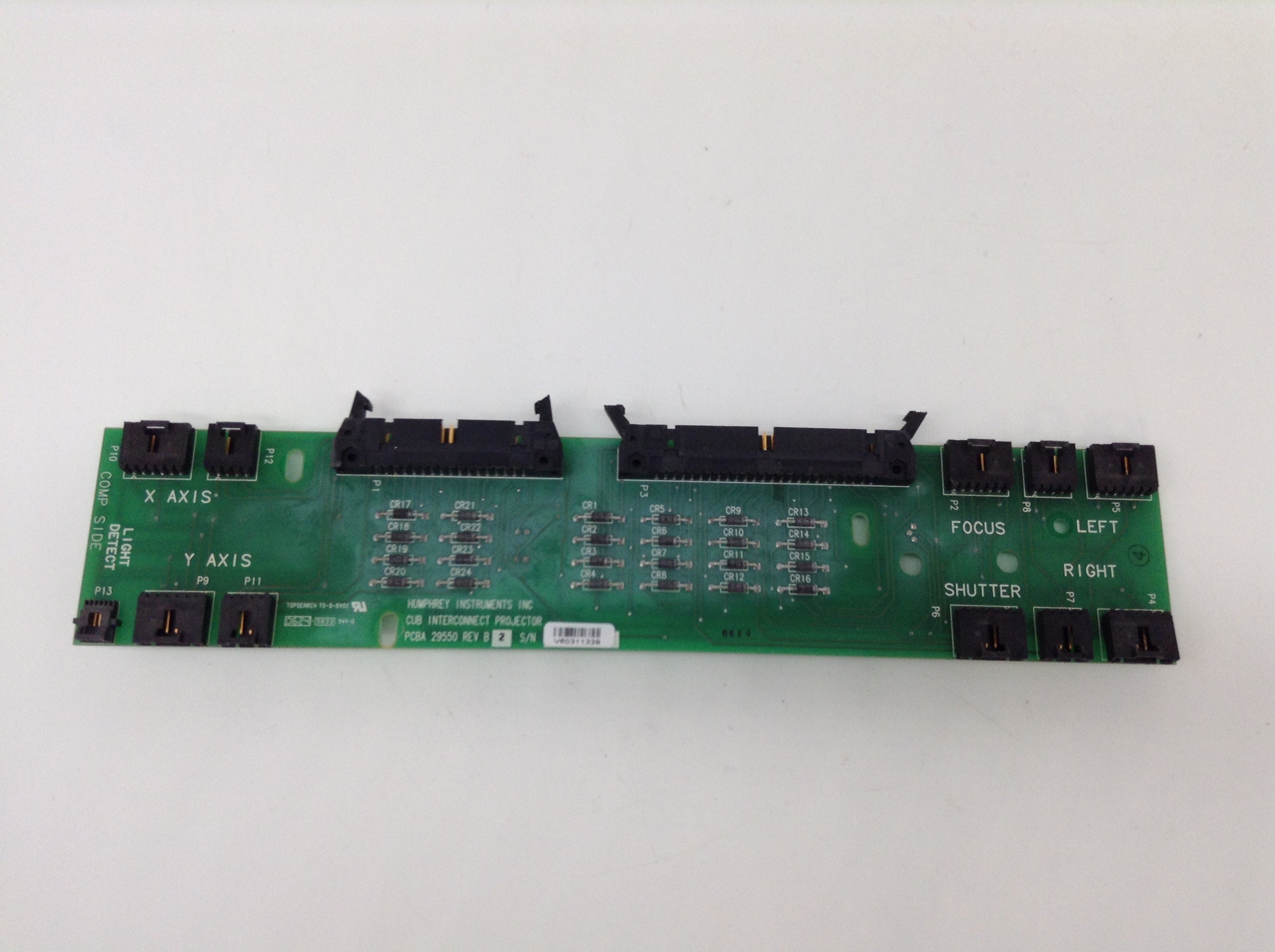 Load image into Gallery viewer, A Biomedical Service ZEISS/HUMPHREY 740 , CUB interconnect projector , PCBA 29550 , Rev B . Visual Field Analyzer 225.00