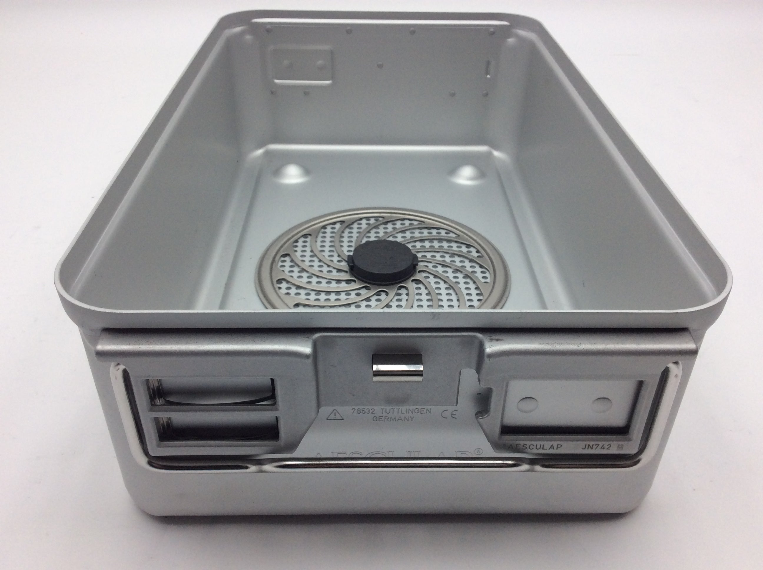 Load image into Gallery viewer, A Biomedical Service Aesculap JN742 Sterilization Case Surgical Medical w/ Jf253r Tray 255.00