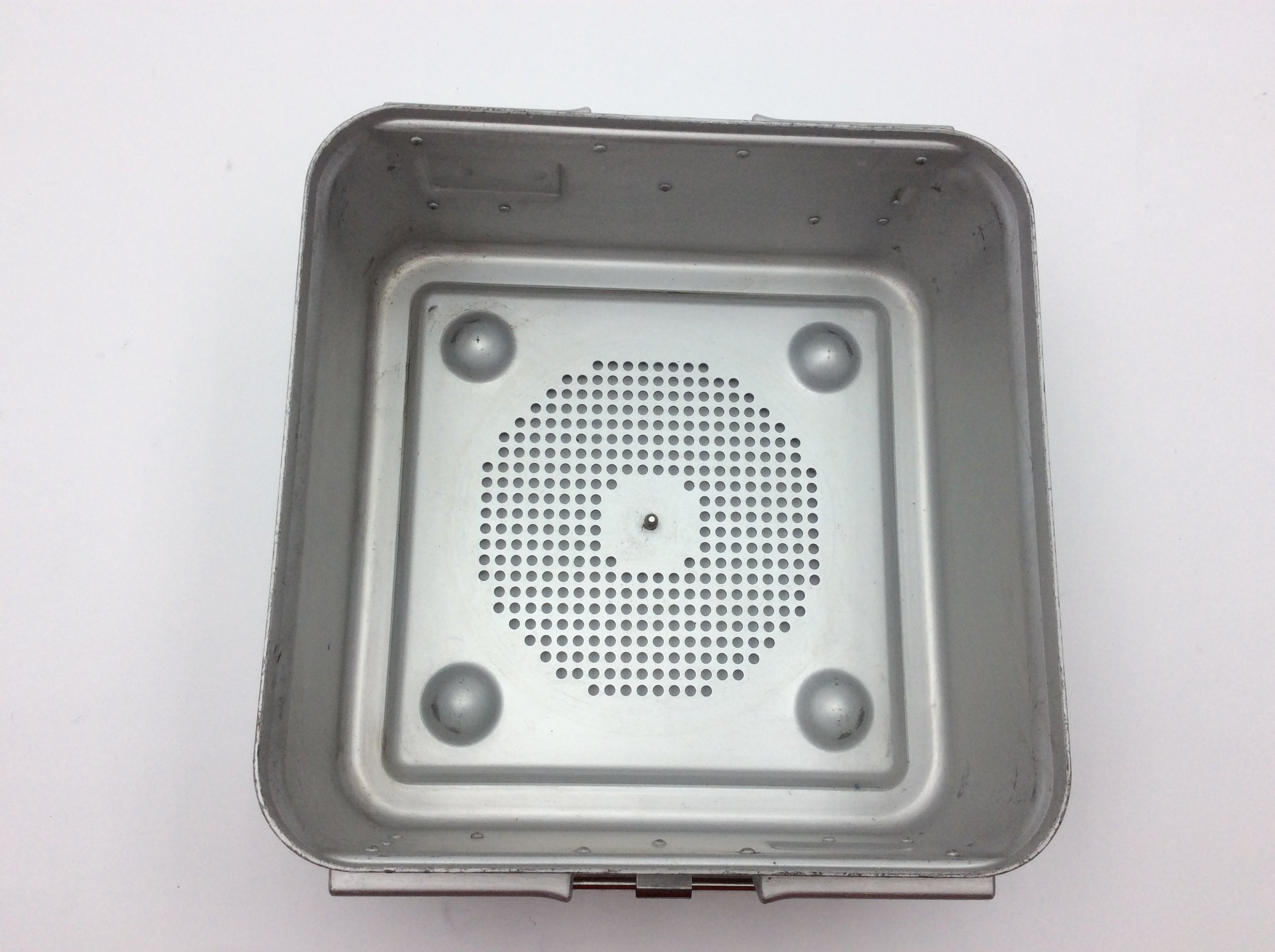 Load image into Gallery viewer, A Biomedical Service Aesculap JN341 Half-Size Perforated Retention Plate Sterilization Container w/ JK387 case 175.00