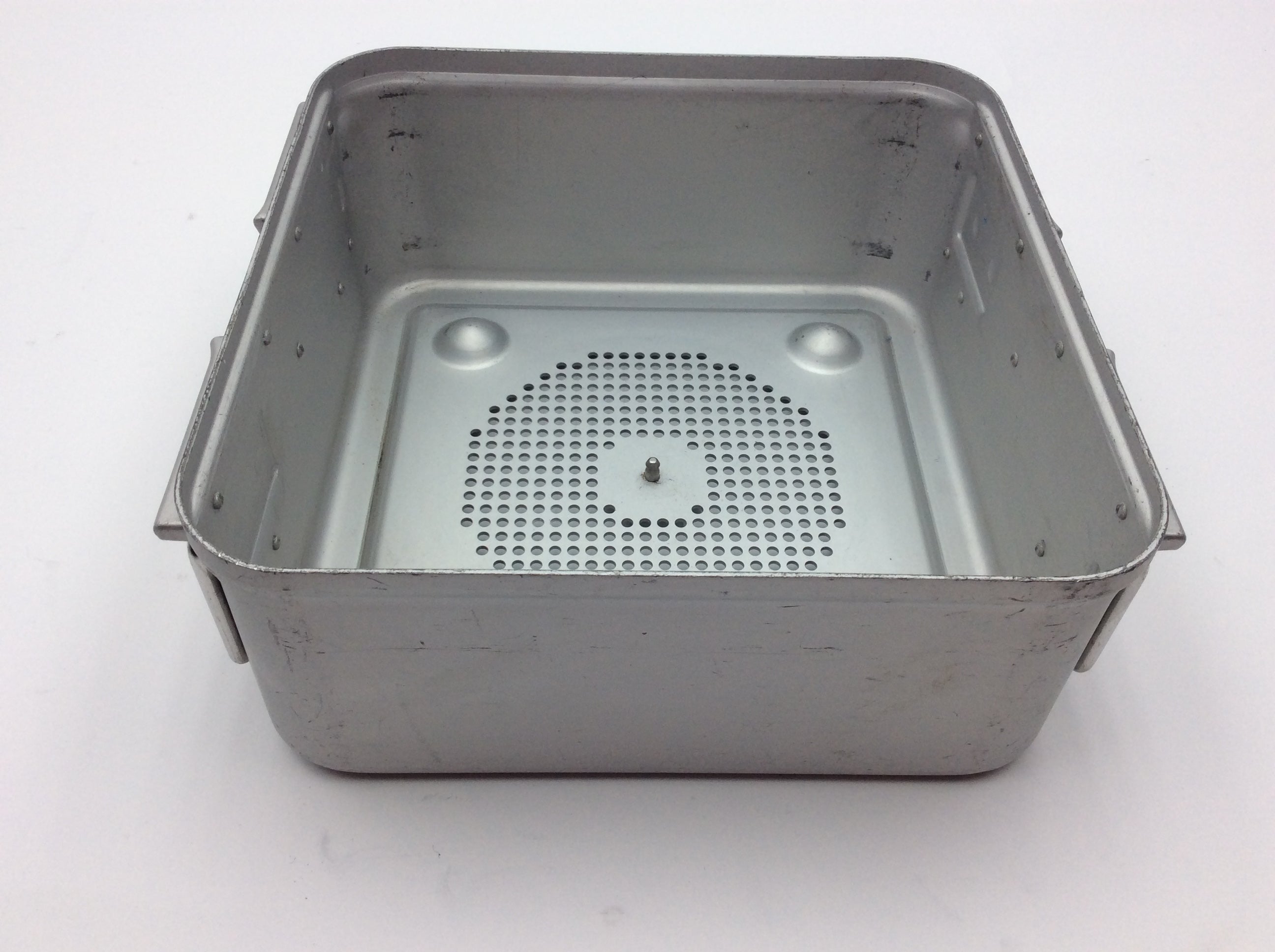 Load image into Gallery viewer, A Biomedical Service Aesculap JN341 Half-Size Perforated Retention Plate Sterilization Container w/ JK387 case 175.00