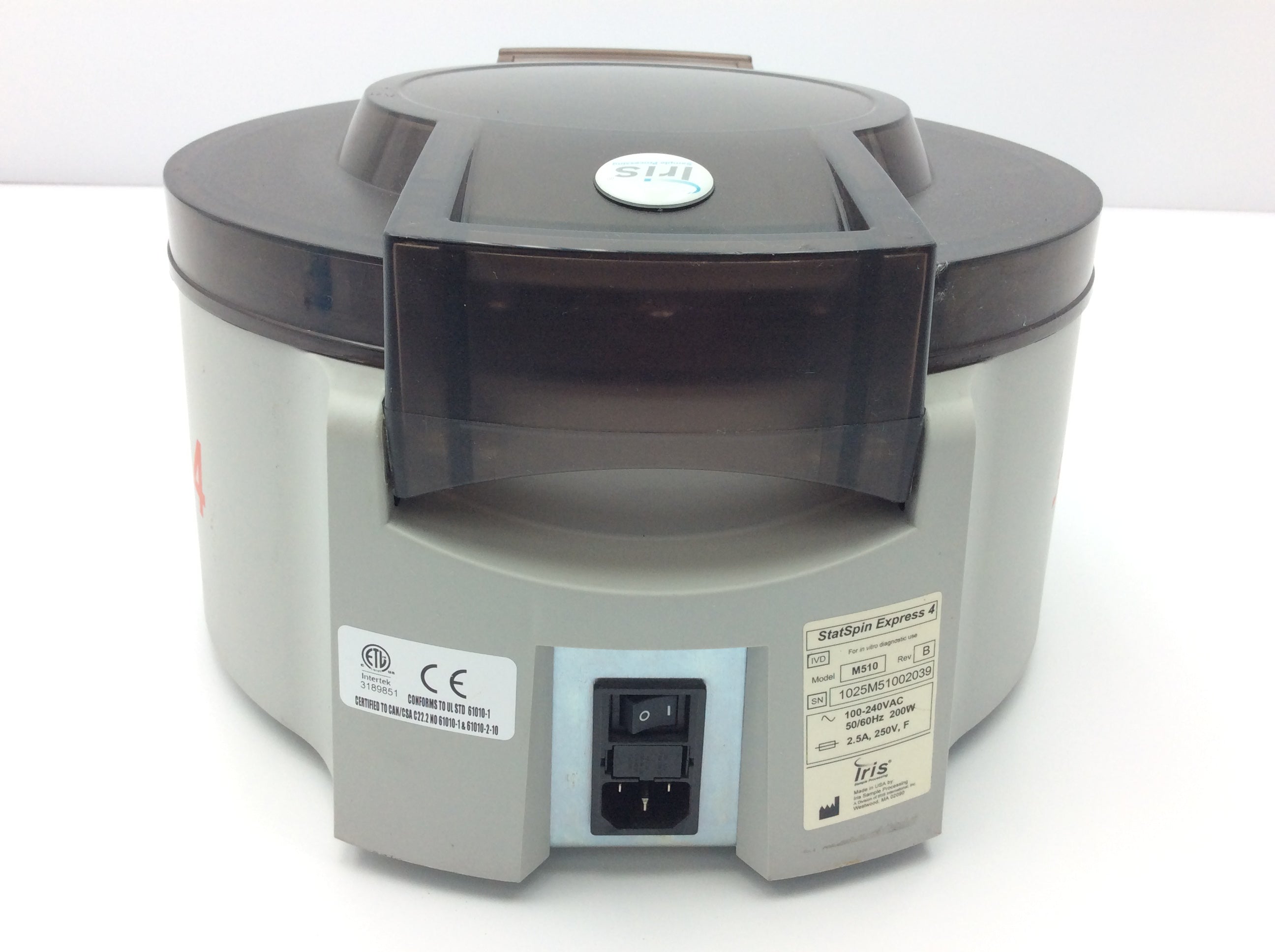 Load image into Gallery viewer, A Biomedical Service IRIS Statspin Express 4 High-speed centrifuge M510 1600.00