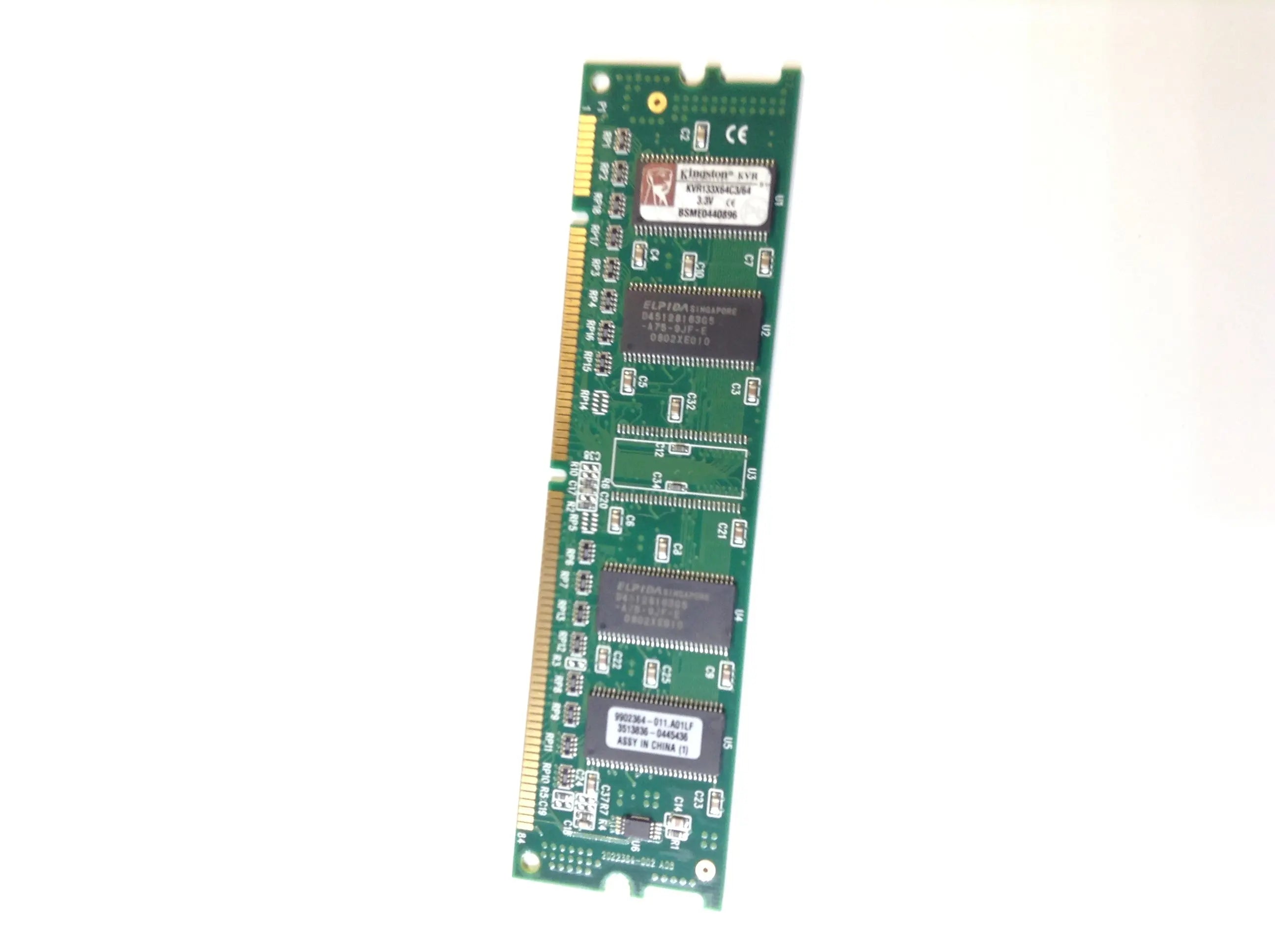 Load image into Gallery viewer, A Biomedical Service KINGSTON KVR133X64C3/64 64MB PC133 Non-ECC CL3 DIMM ValueRam Module 