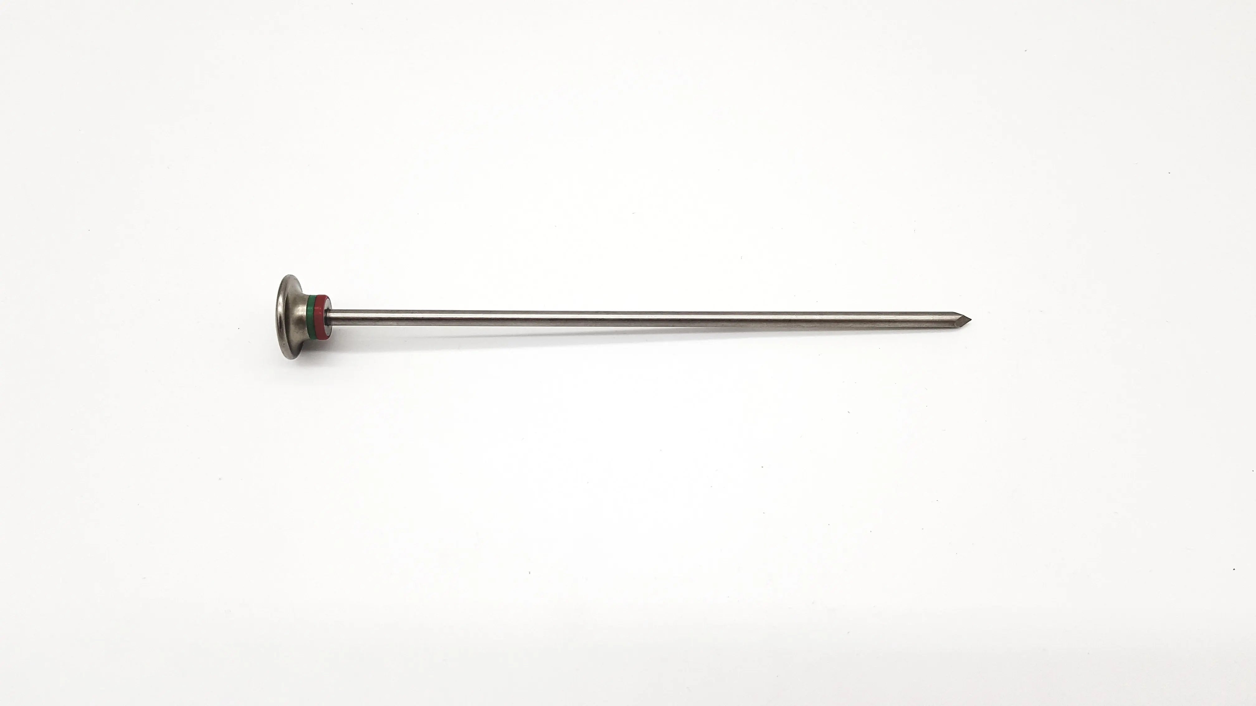 Load image into Gallery viewer, A Biomedical Service Karl Storz Trocar w/ Pyramidal Tip Mdl 30117 PK Red Orange LH AD 