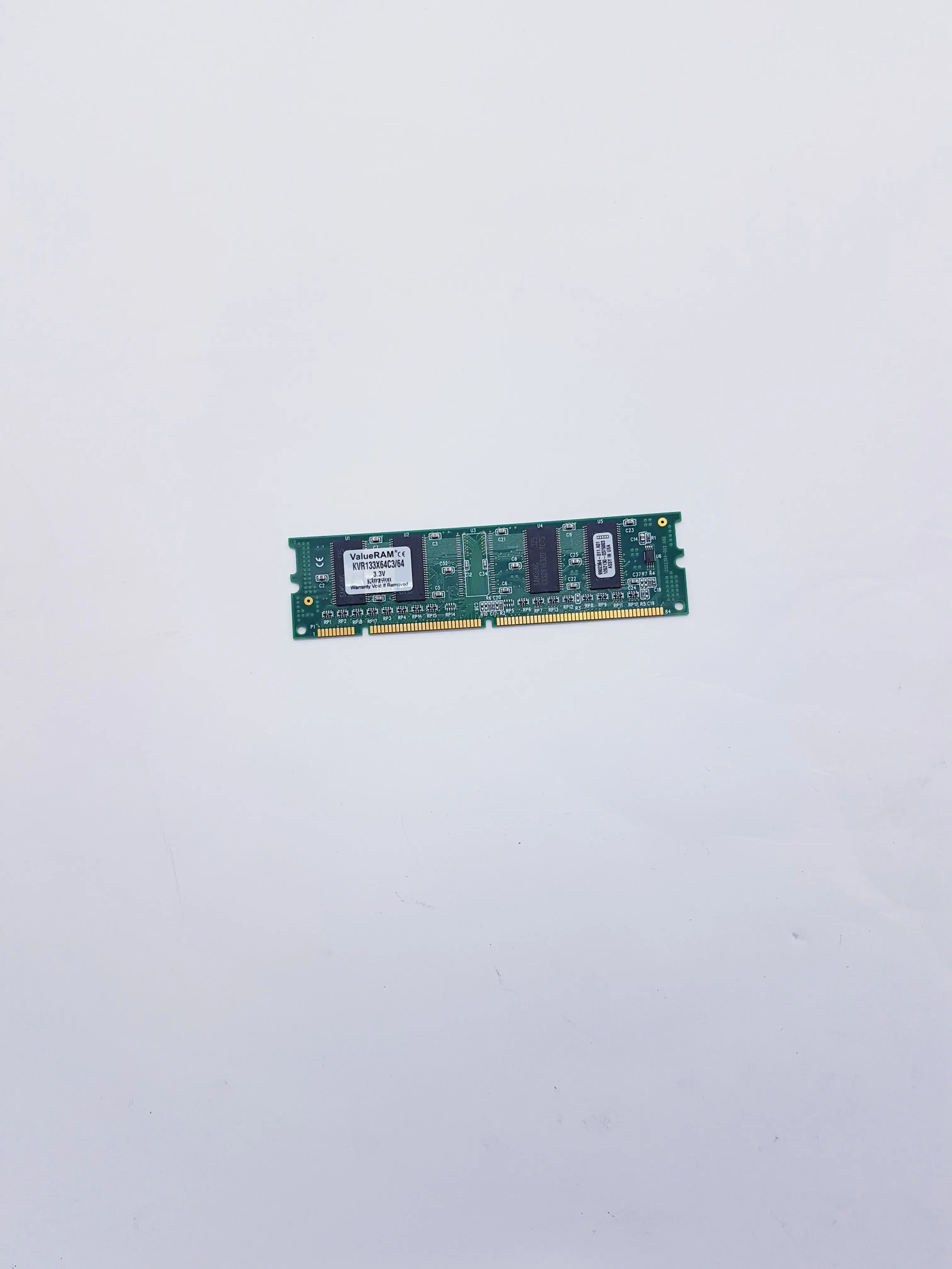 Load image into Gallery viewer, A Biomedical Service Kingston KVR133X64C3/64 64MB PC133 Non-ECC CL3 DIMM ValueRam Module 