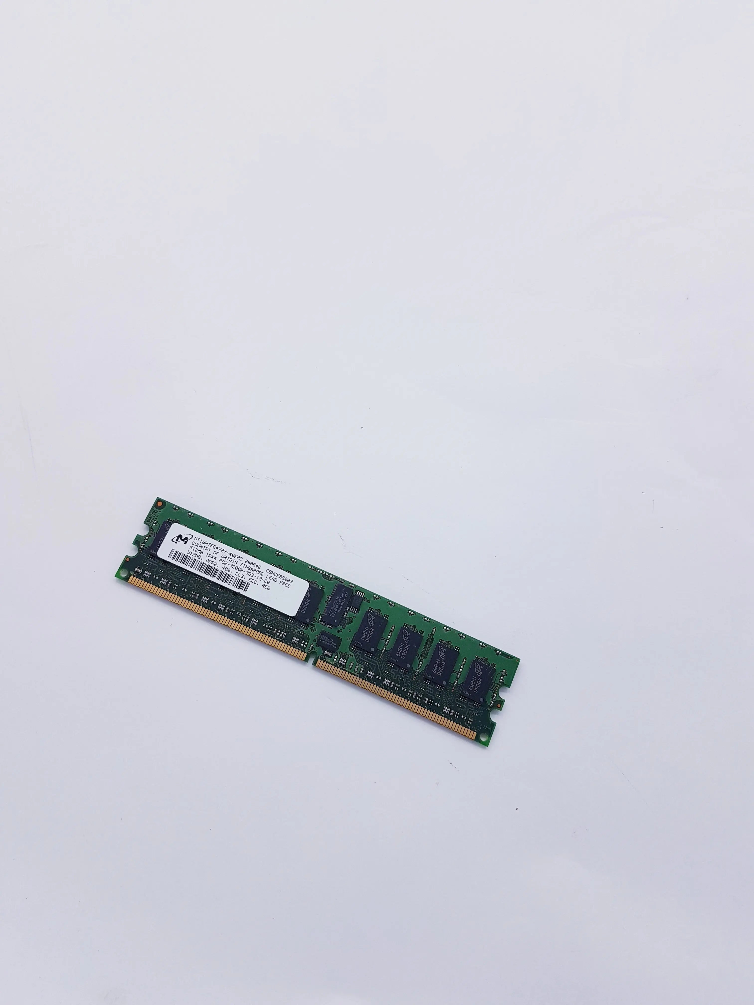 Load image into Gallery viewer, A Biomedical Service MT18HTF6472Y-40EB2 Micron 512MB PC2-3200 DDR2-400MHz ECC Registered CL3 240-Pin 