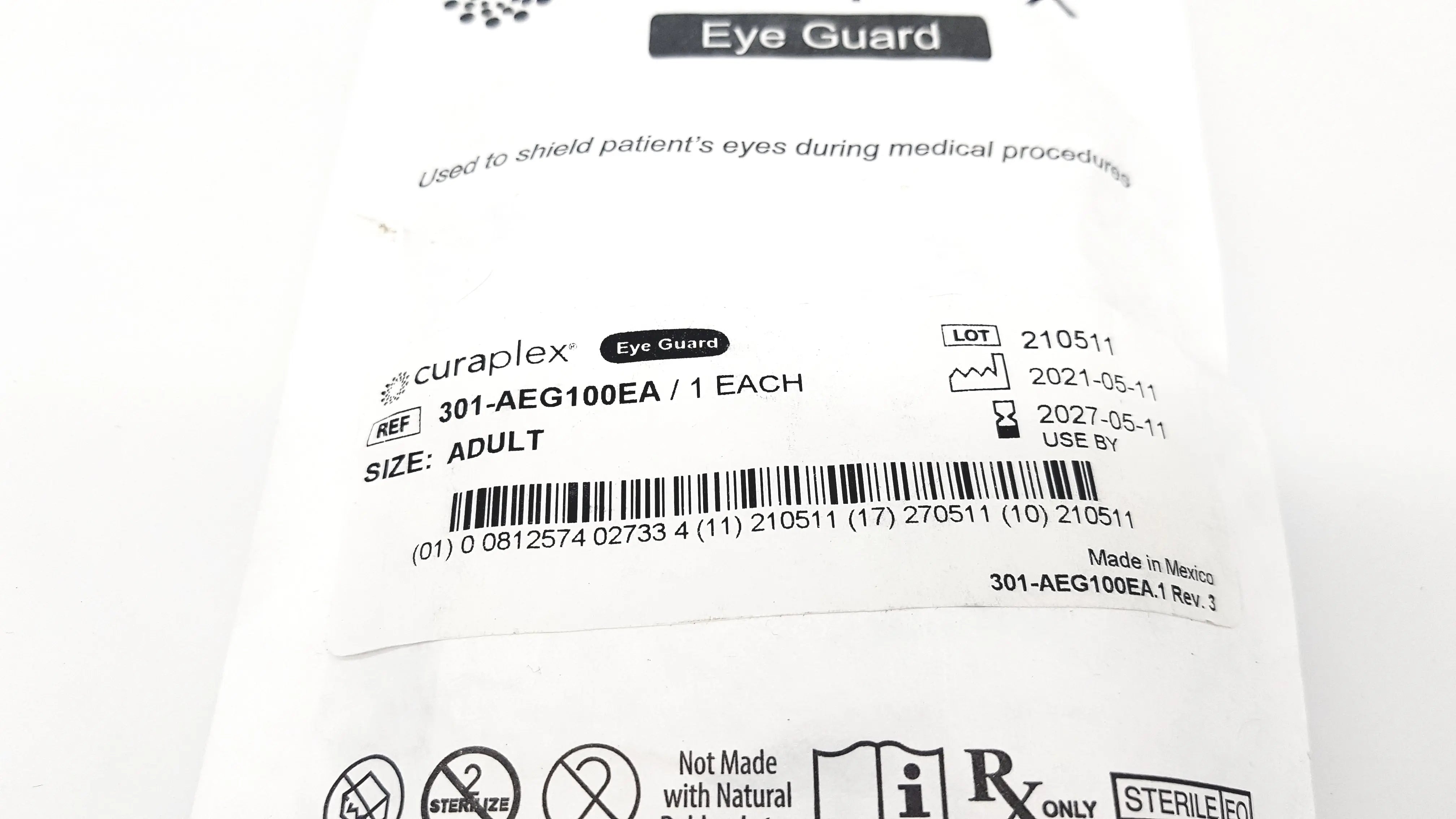 Load image into Gallery viewer, A Biomedical Service McKesson Eye Protector Adult Adhesive 1 Ea - 159-22 