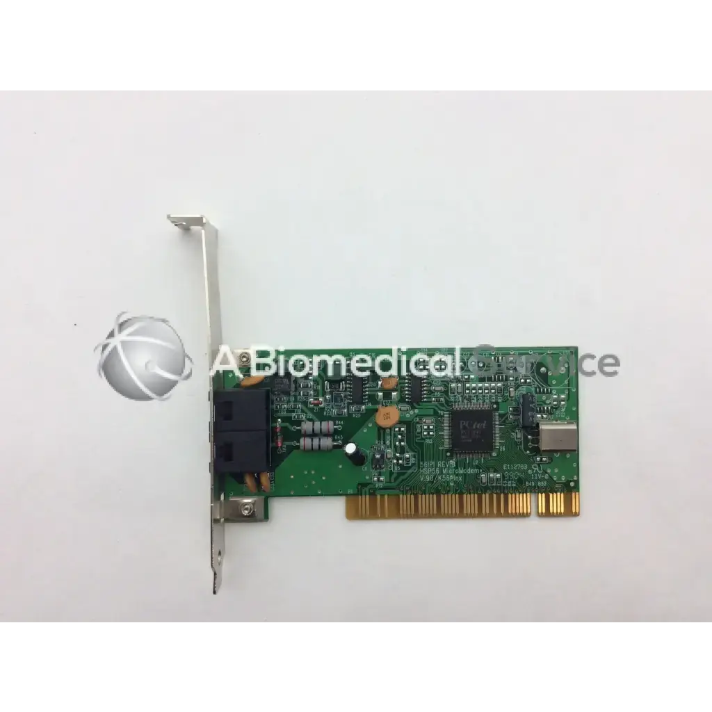 Load image into Gallery viewer, A Biomedical Service MicroModem HSP56 56IPI Rev B E112763 PCI Modem Card 