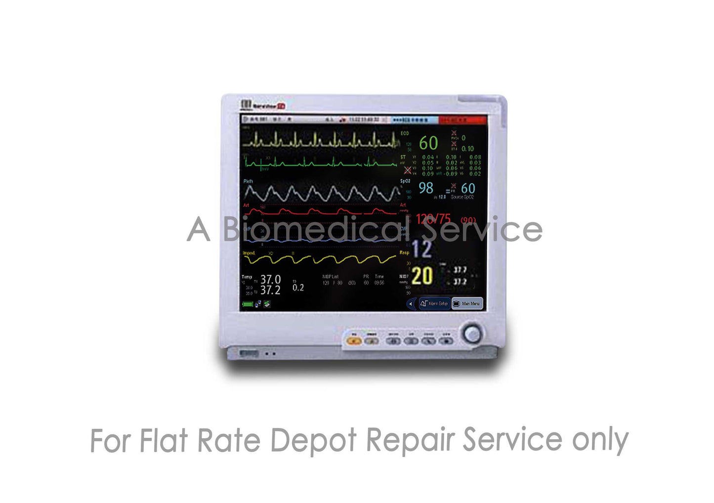 Mindray BeneView T8  Modular Patient Monitor for Intermediate & Critical Care Repair Service Mindray