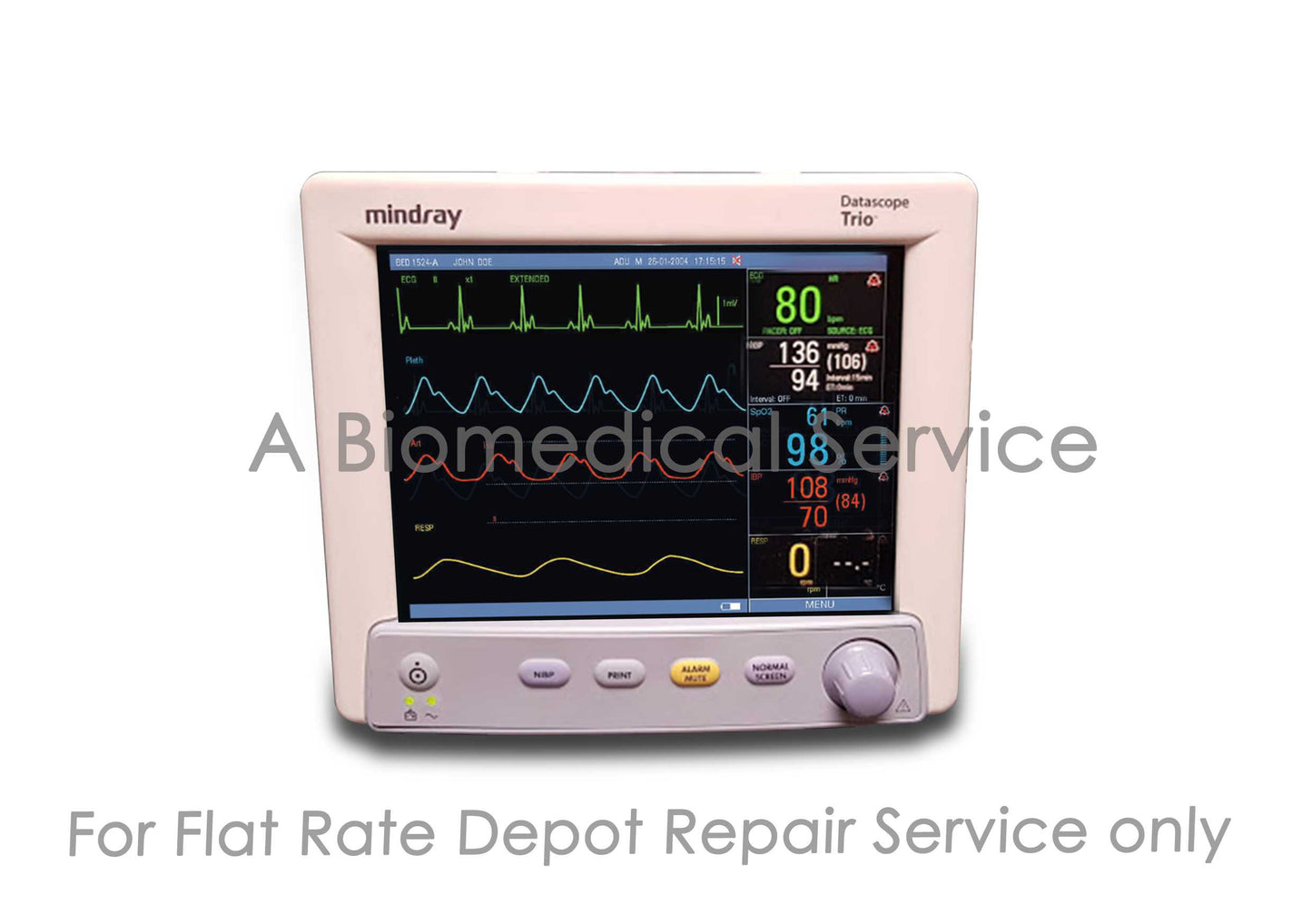 Mindray Datascope Trio Patient Monitor Repair Service Mindray