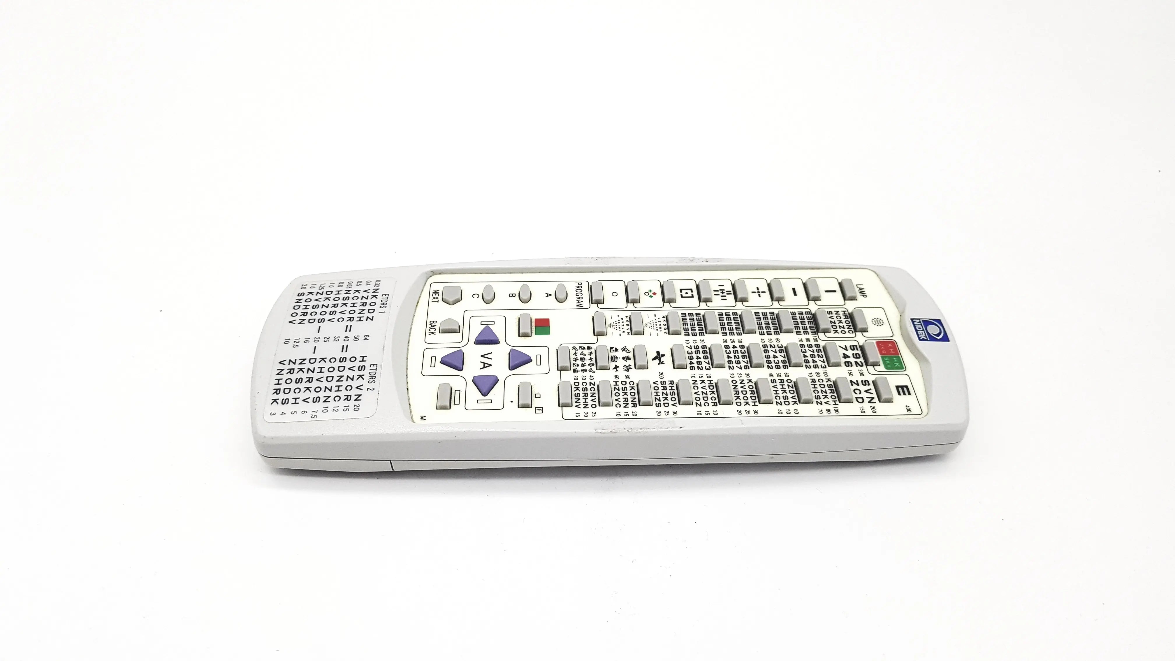 Load image into Gallery viewer, A Biomedical Service Nidek CP-770 Remote Control 
