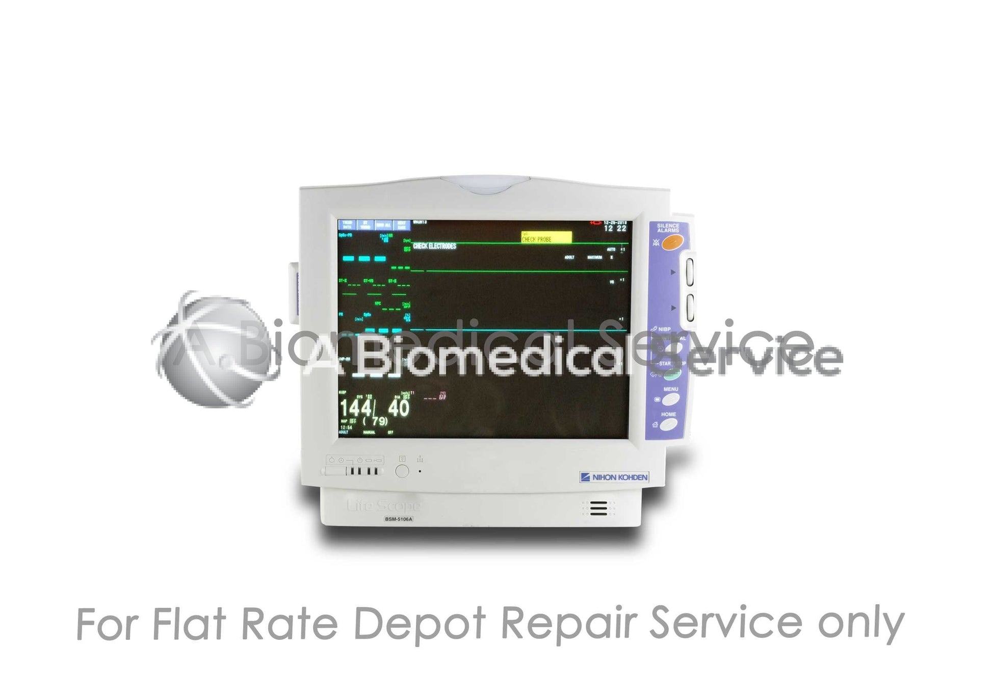 Nihon Kohden BSM-5106A Patient Monitor Repair Service Nihon Koden