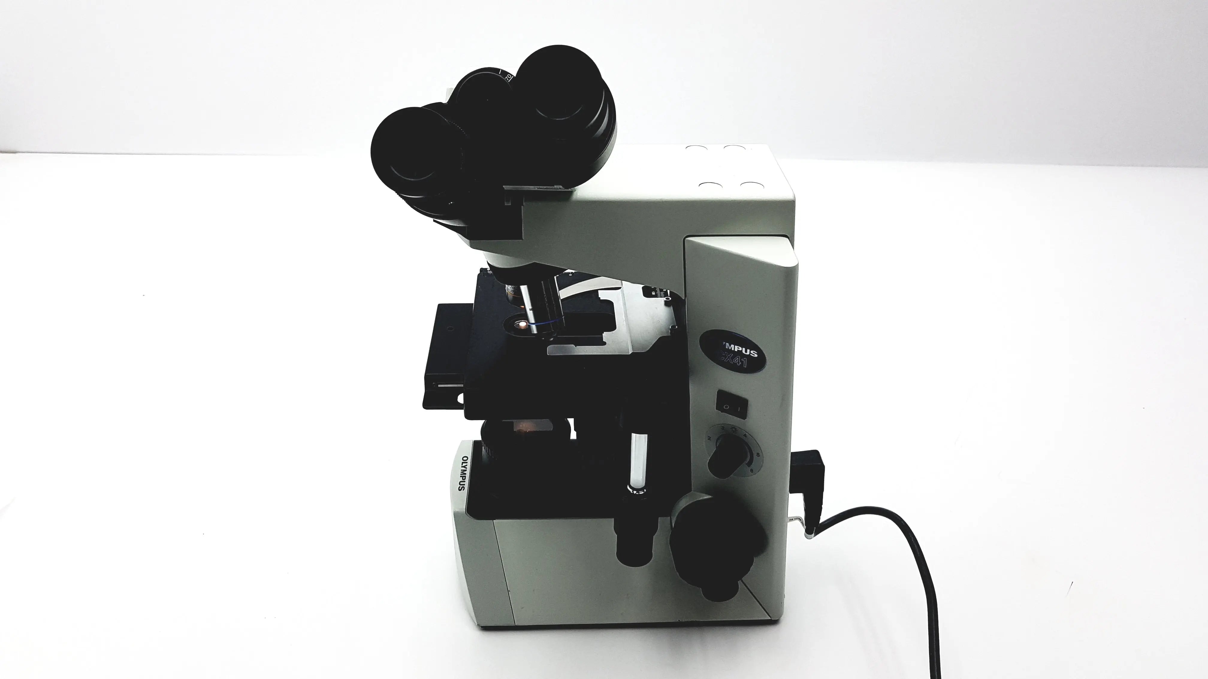 Load image into Gallery viewer, A Biomedical Service Olympus CX41RF Microscope 