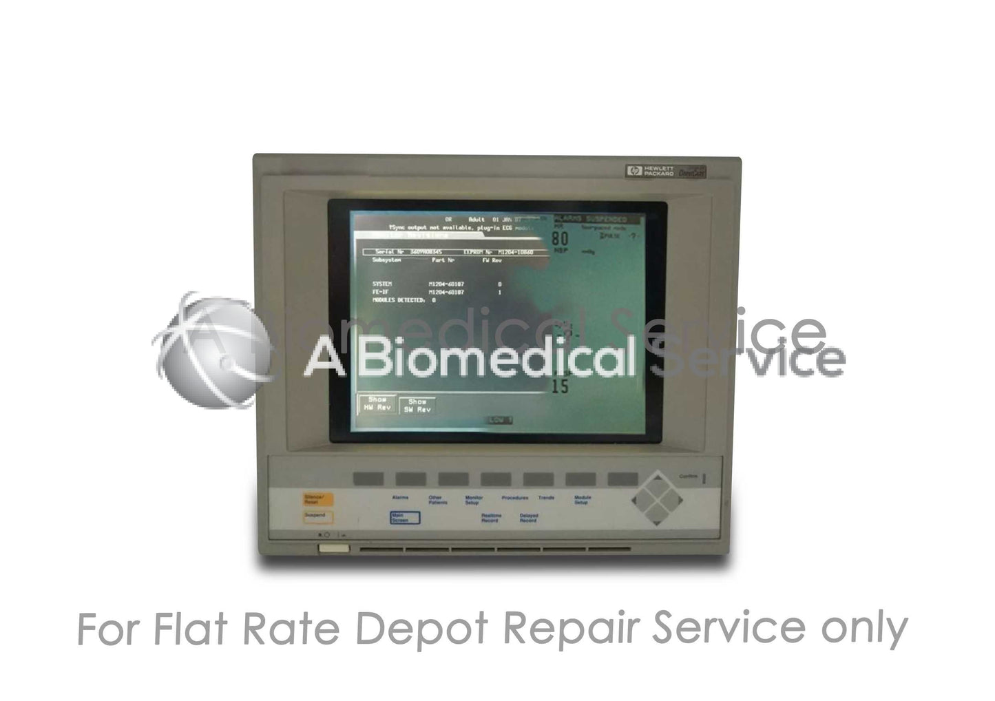 Philips CMS 24 Omni Care Patient Monitor Repair Service Philips