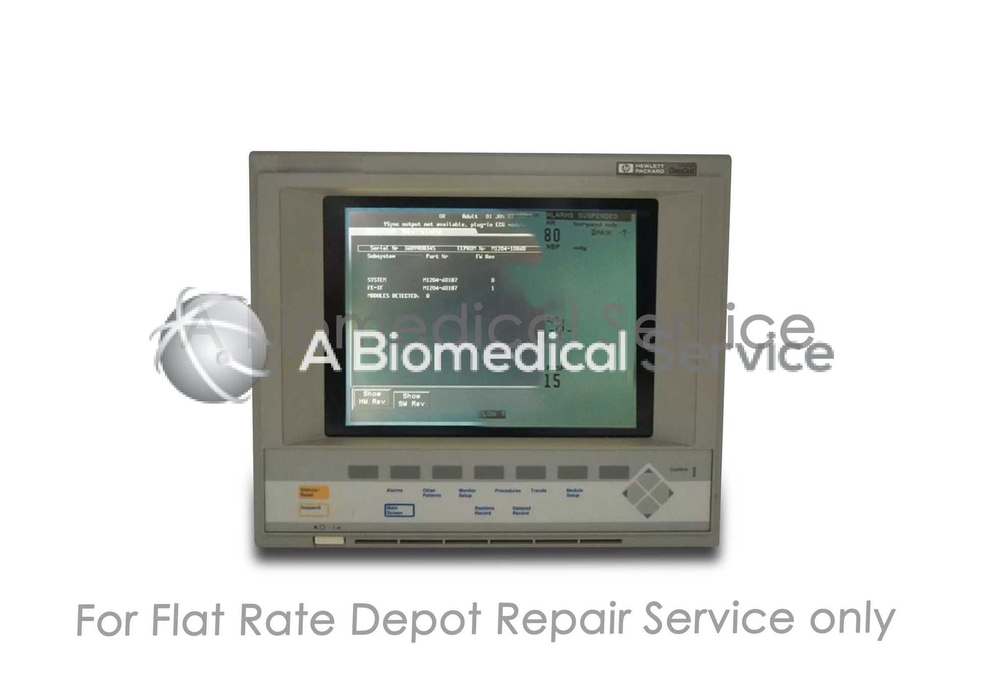 Philips CMS 24 Omni Care Patient Monitor Repair Service Philips