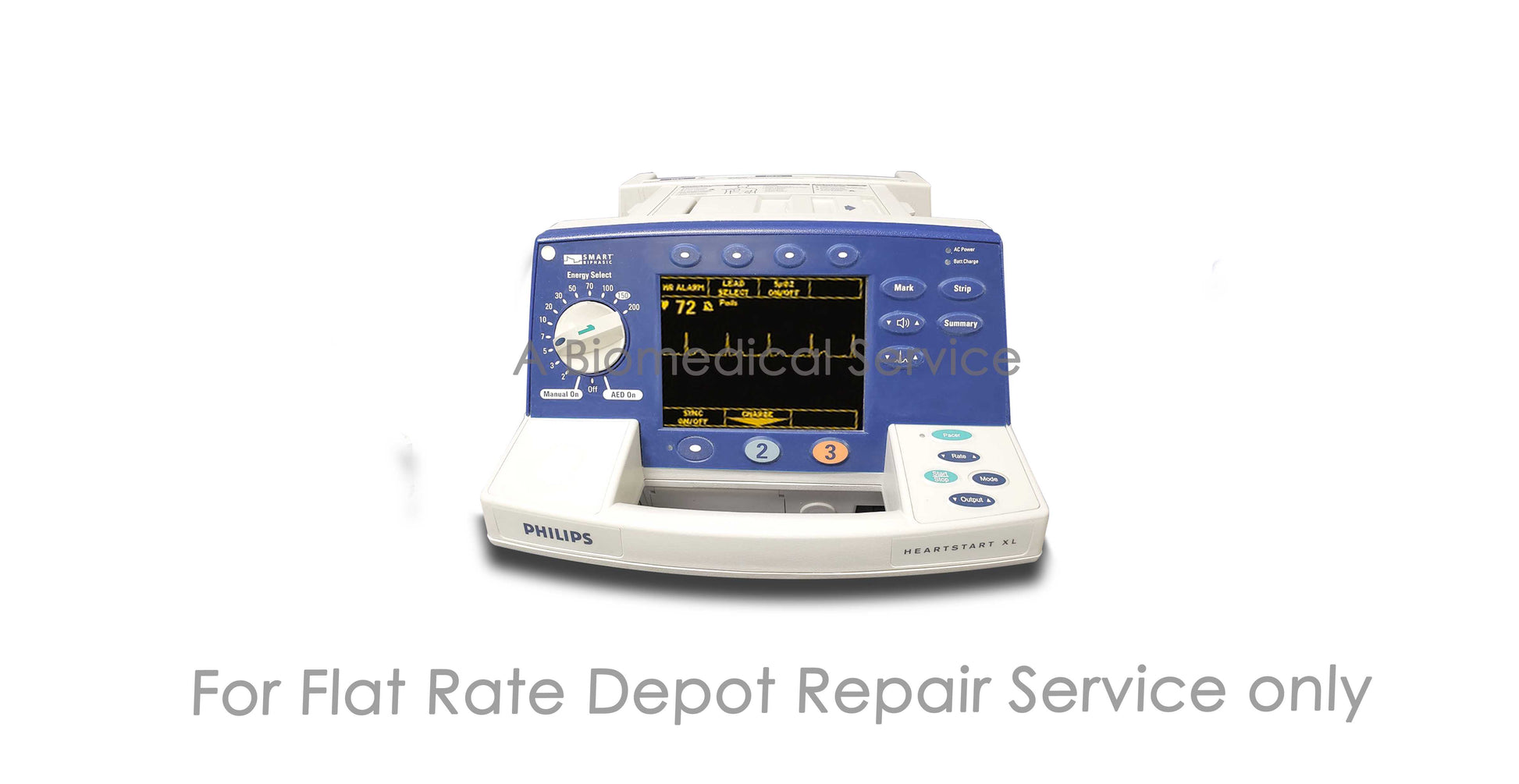 Philips HeartStart XL M4735A Defibrillator Repair Service Philips