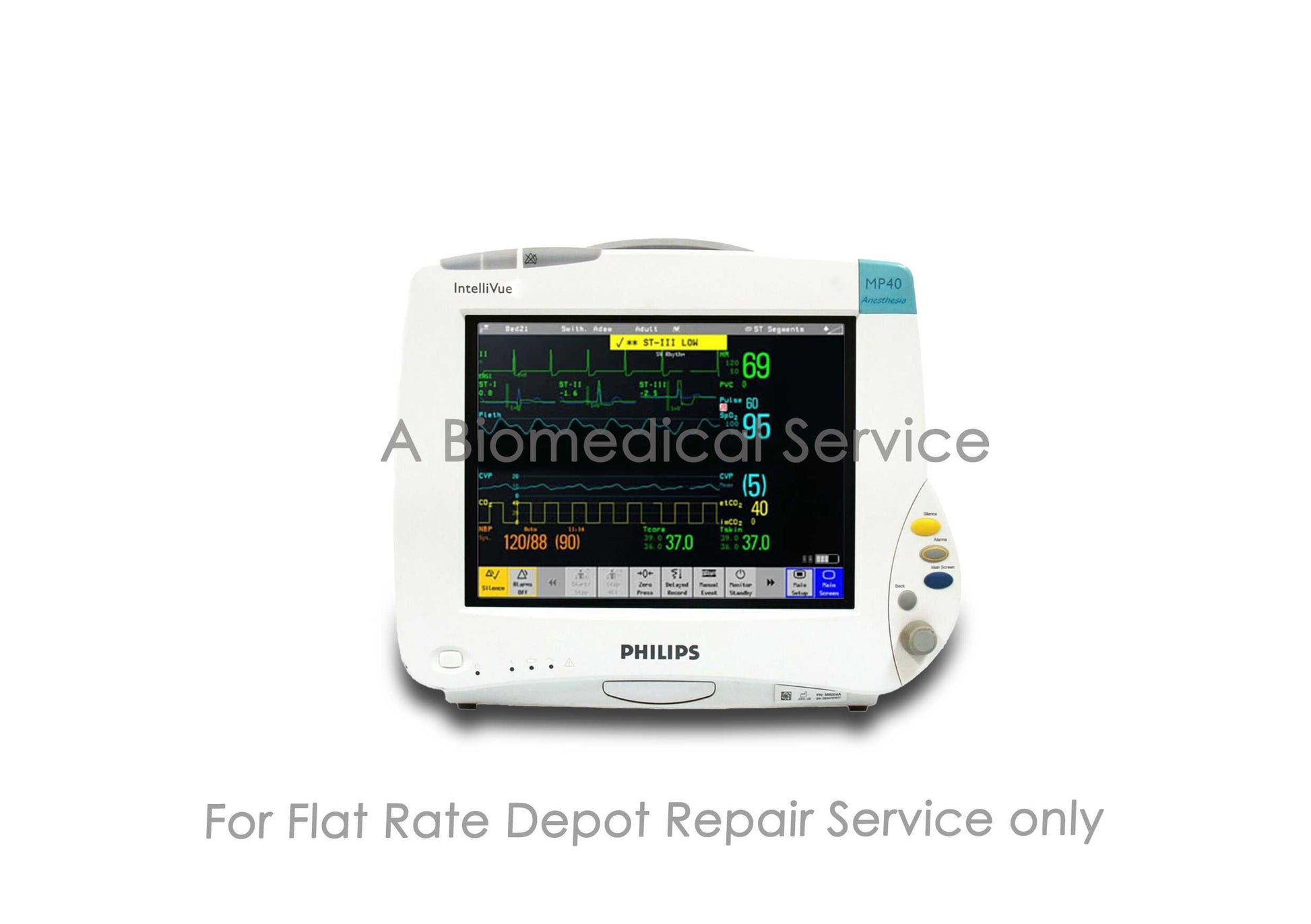 Philips Intellivue MP40 Patient Monitor Repair Service Philips
