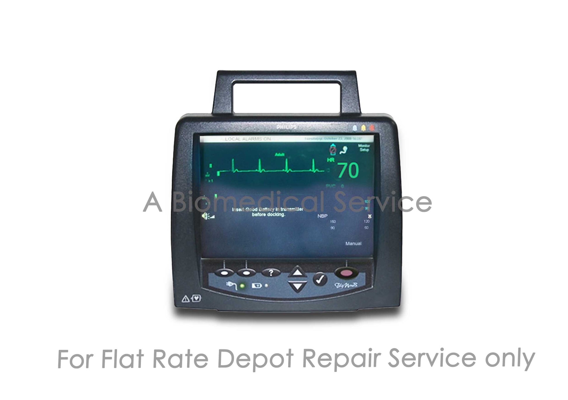 Philips M2636B Telemon Patient Monitor Repair Service Philips