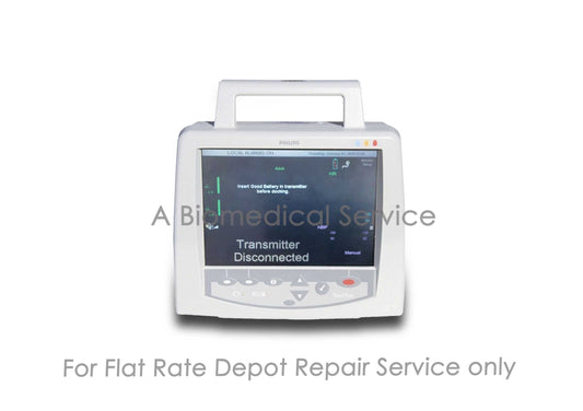 Philips M2636C Telemon C Vital Signs Patient Monitor Repair Service Philips
