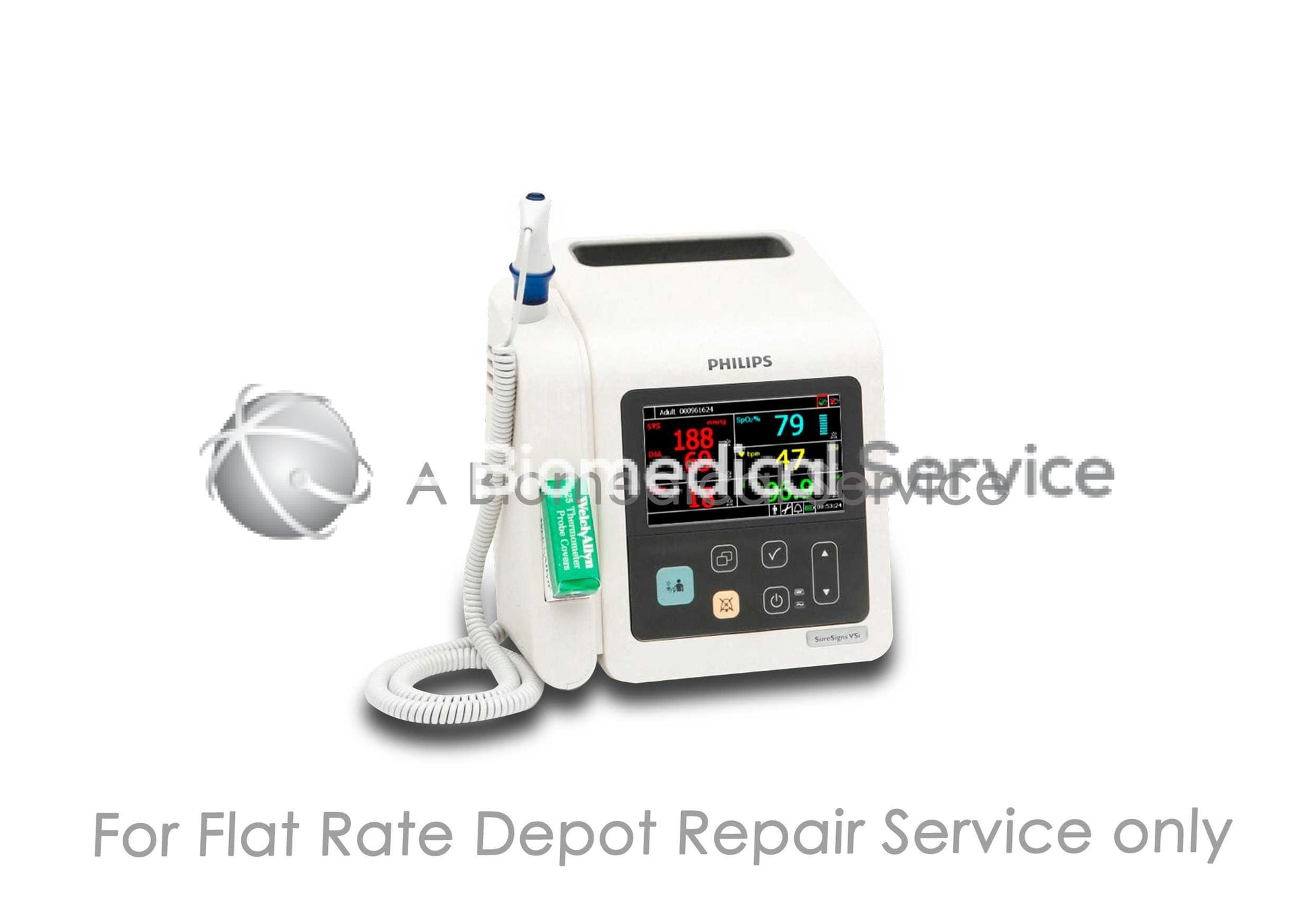 Philips SureSigns VSi NIBP Monitor Repair Service Philips