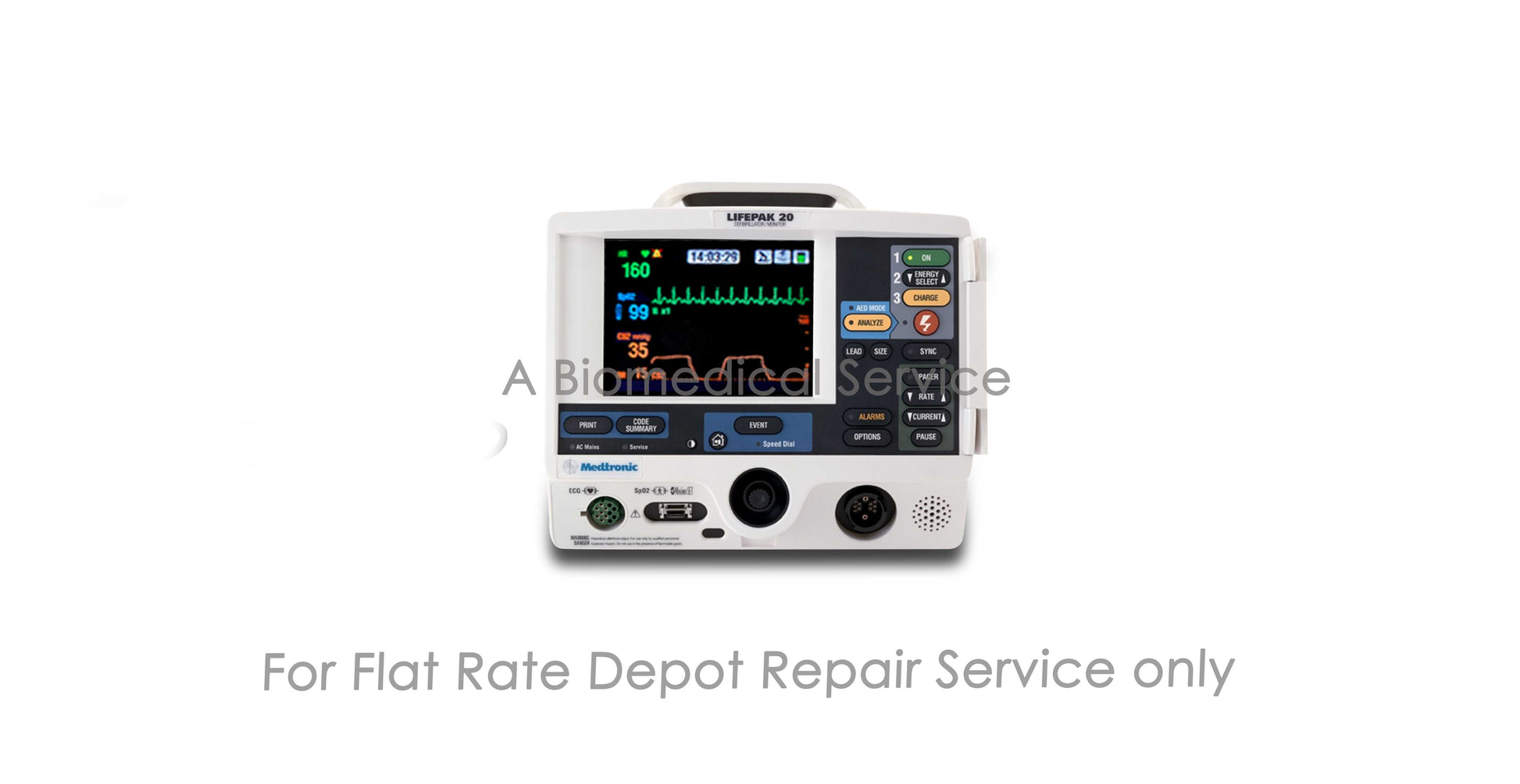 Physio Control Lifepak 20 Defibrillator Repair Service Physio Control