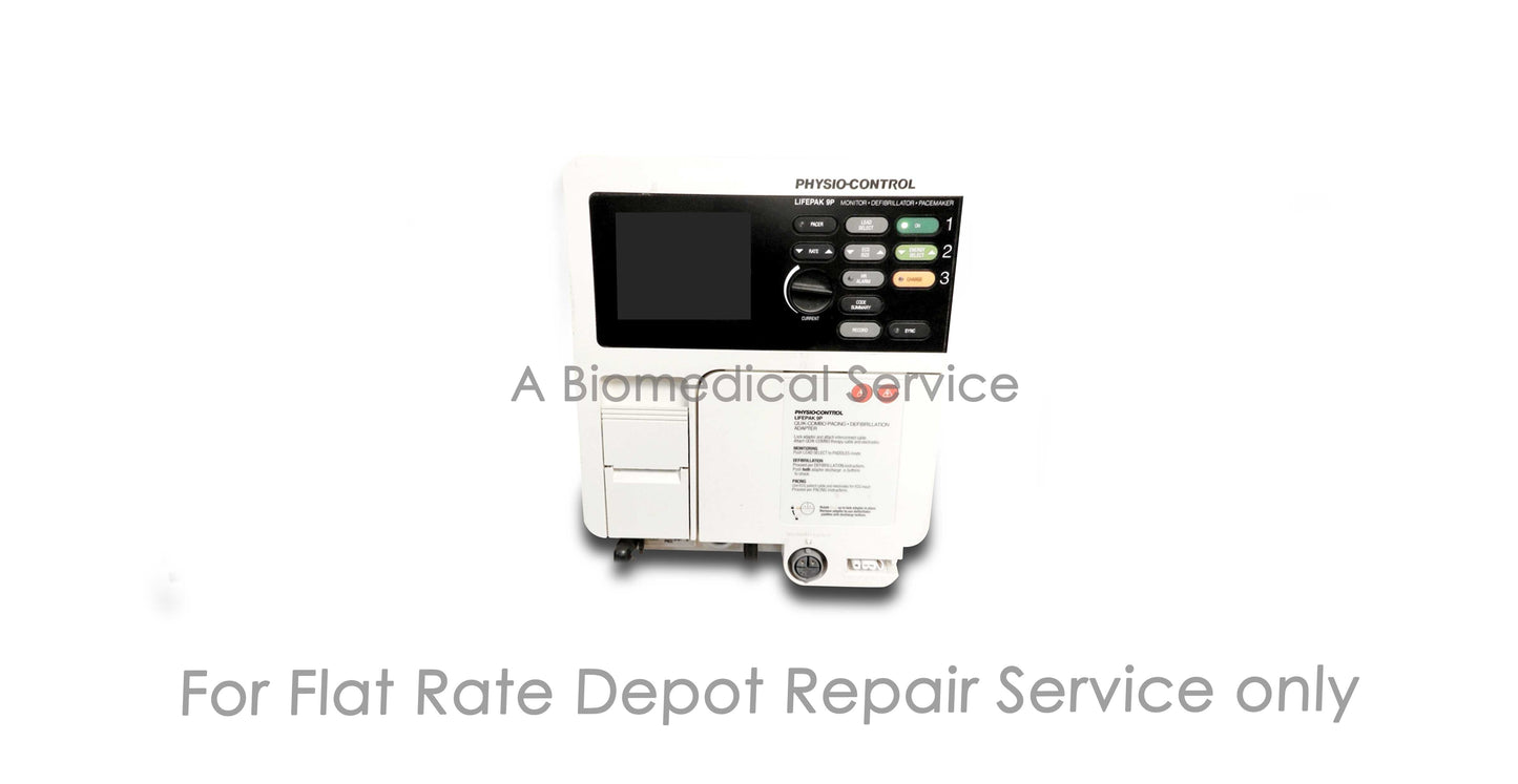 Physio Control Lifepak 9 Defibrillator Repair Service Physio Control