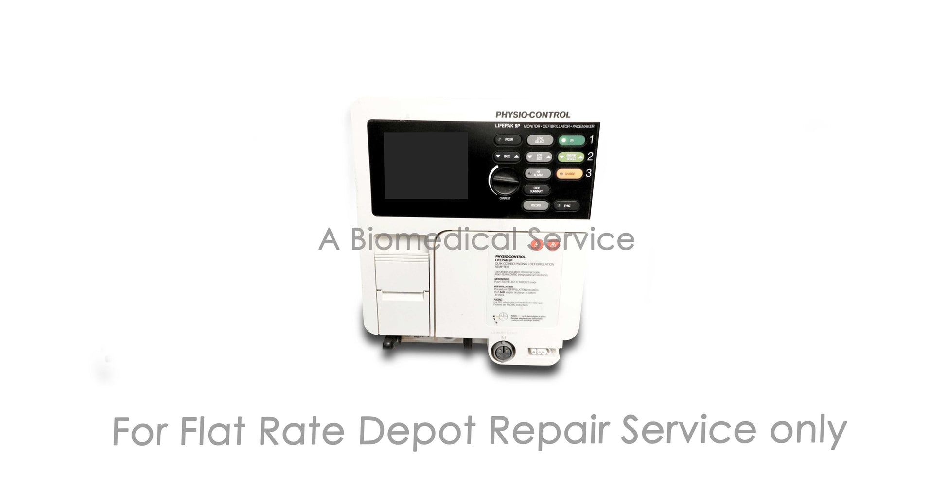 Physio Control Lifepak 9 Defibrillator Repair Service Physio Control