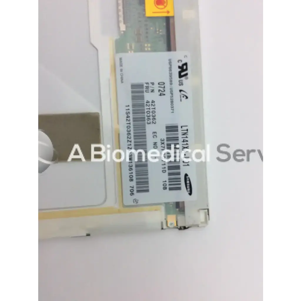 Load image into Gallery viewer, A Biomedical Service Samsung LTN141XA-L01 14.1&quot; 30pin 1024x768 XGA Laptop Matte LCD Screen Display 