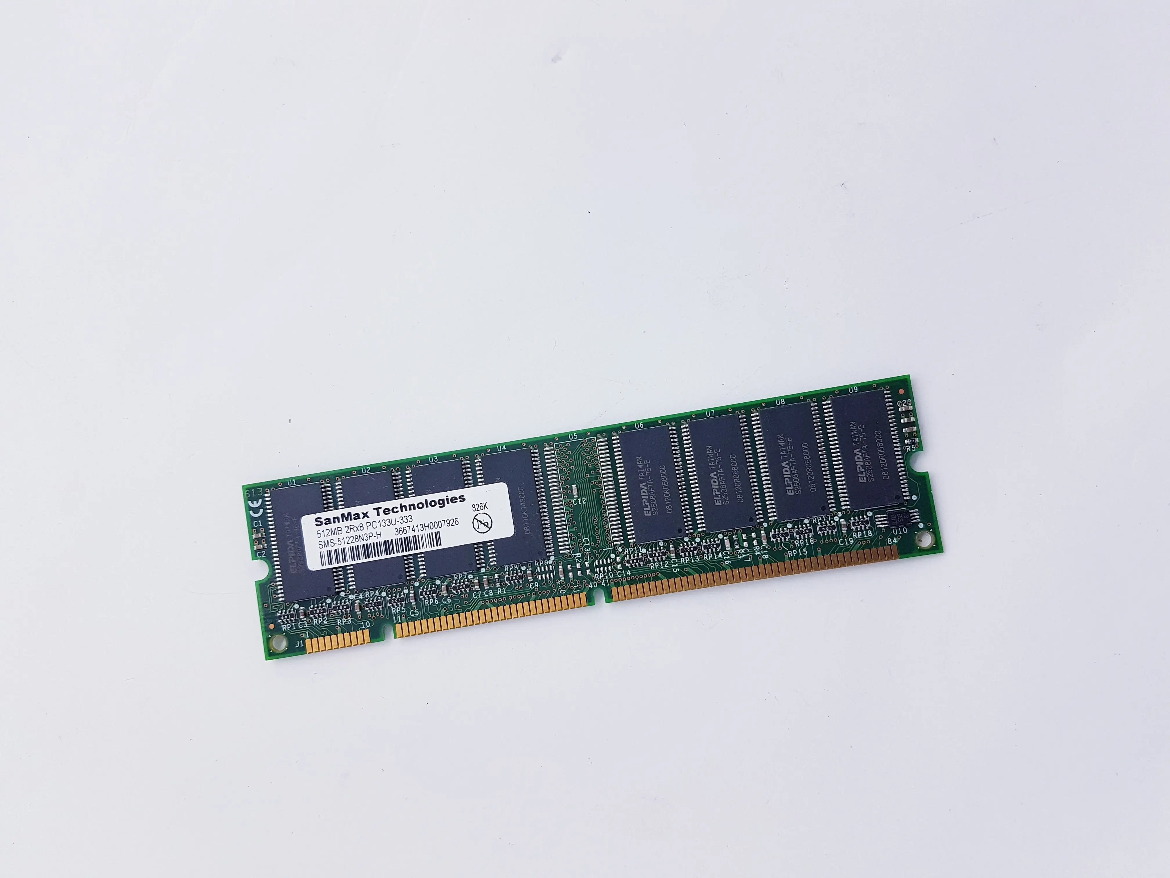 Load image into Gallery viewer, A Biomedical Service SanMax Technologies 512MB 2Rx8 PC133U-333 