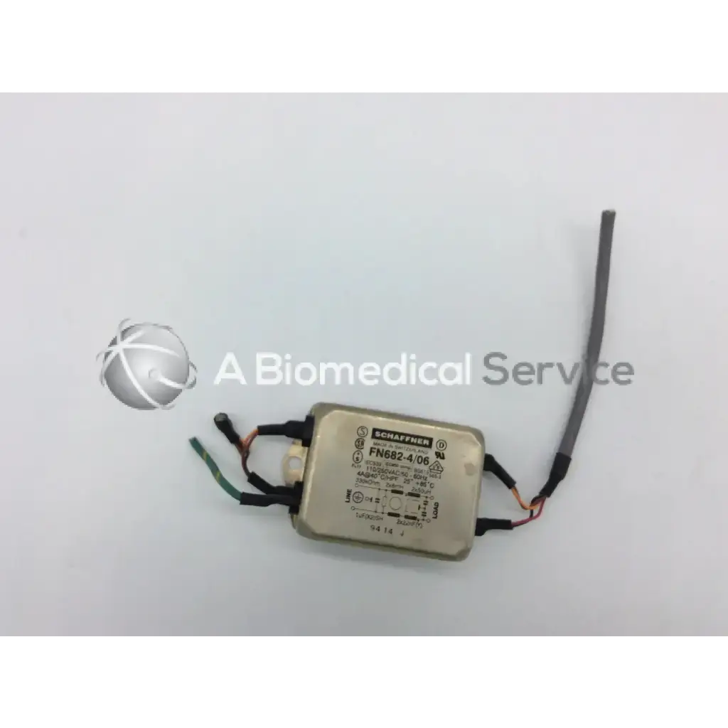 Schaffner EMC Power Line Filter 0Hz to 400Hz 4A 250VAC A Biomedical