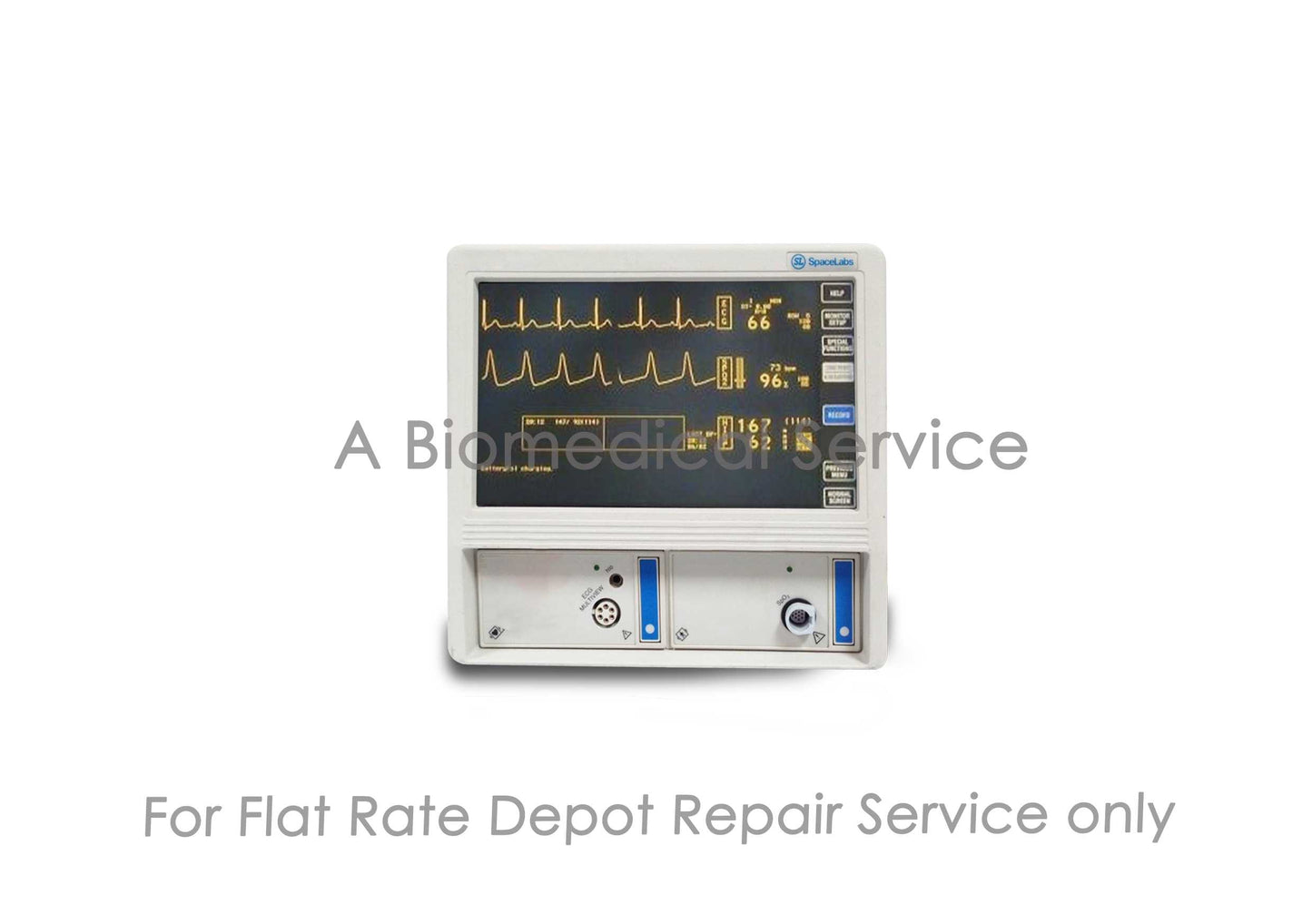 Spacelabs 90308 MultiParameter Patient Monitor Repair Service Spacelabs