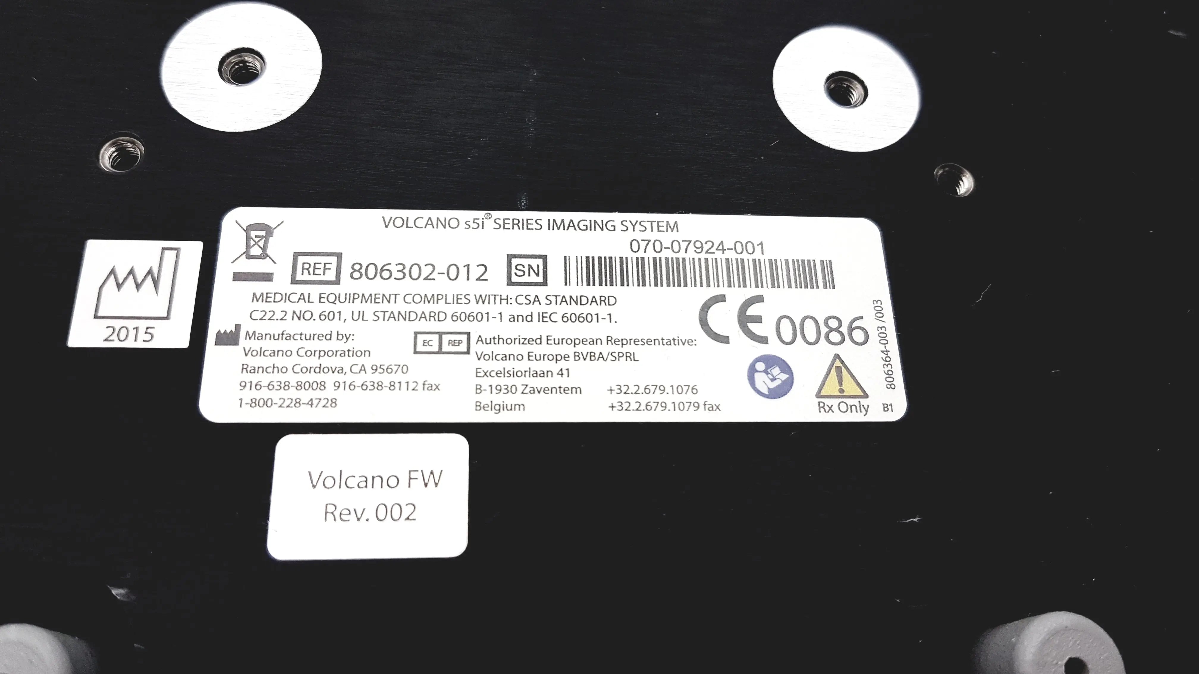 Load image into Gallery viewer, A Biomedical Service Volcano s5i Series Imaging System 806302-012 Control Console 