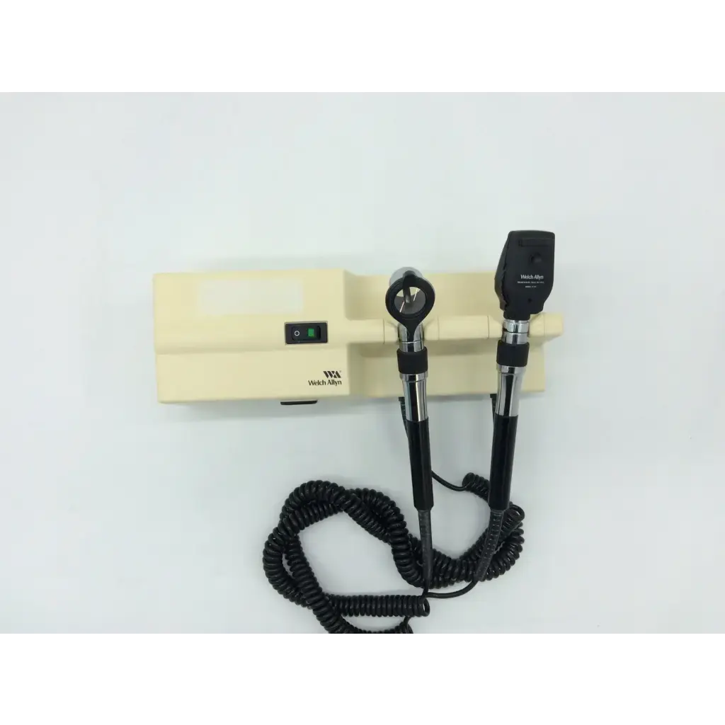 Load image into Gallery viewer, A Biomedical Service Welch Allyn 767 Series Wall Transformer With Otoscope and Ophthalmoscope Heads 