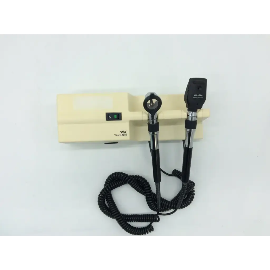 Load image into Gallery viewer, A Biomedical Service Welch Allyn 767 Series Wall Transformer With Otoscope and Ophthalmoscope Heads 