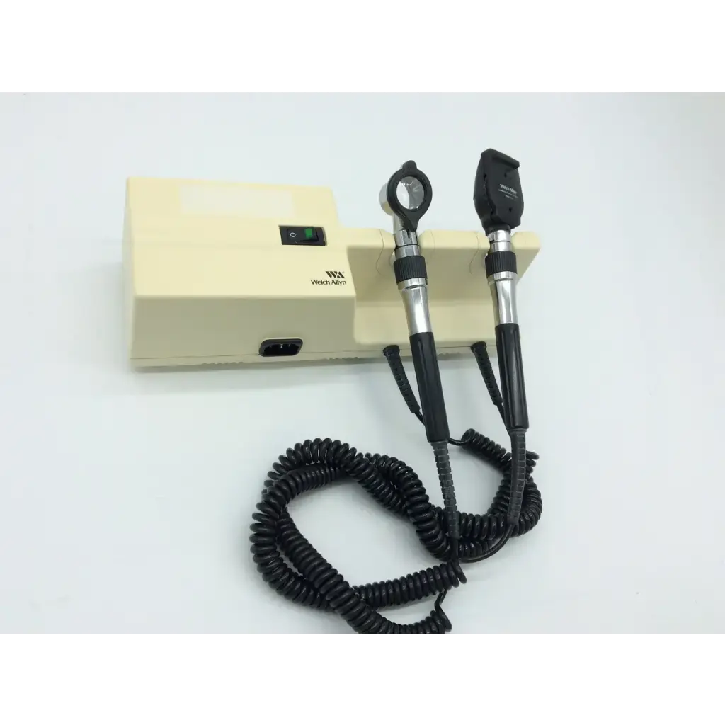 Load image into Gallery viewer, A Biomedical Service Welch Allyn 767 Series Wall Transformer With Otoscope and Ophthalmoscope Heads 