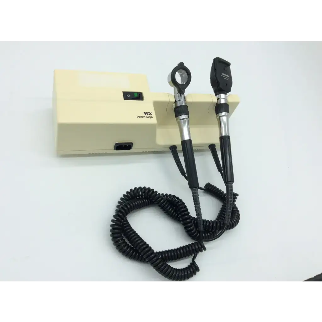 Load image into Gallery viewer, A Biomedical Service Welch Allyn 767 Series Wall Transformer With Otoscope and Ophthalmoscope Heads 