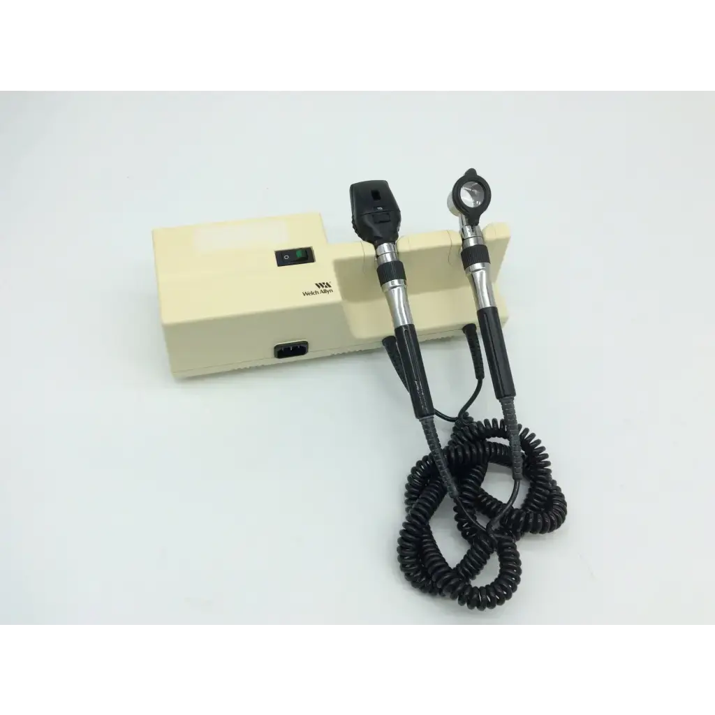 Load image into Gallery viewer, A Biomedical Service Welch Allyn 767 Series Wall Transformer With Otoscope and Ophthalmoscope Heads 