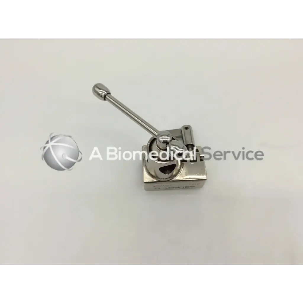 Stainless steel arthroscopic guhl table clamp with lever handle and square base for table clamp orthopedics use