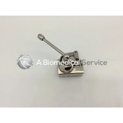 Stainless steel arthroscopic guhl table clamp with lever handle and square base for table clamp orthopedics use