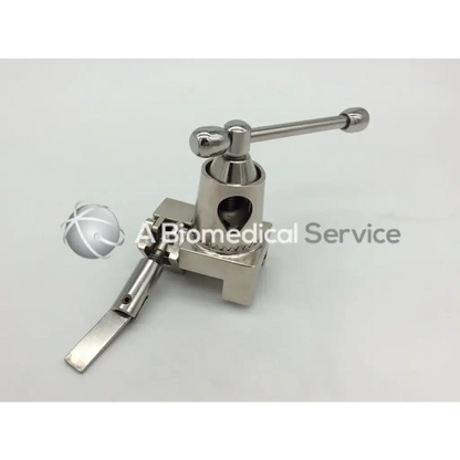 Stainless steel arthroscopic guhl table clamp with t-shaped handle and adjustable mechanism for table clamp orthopedics